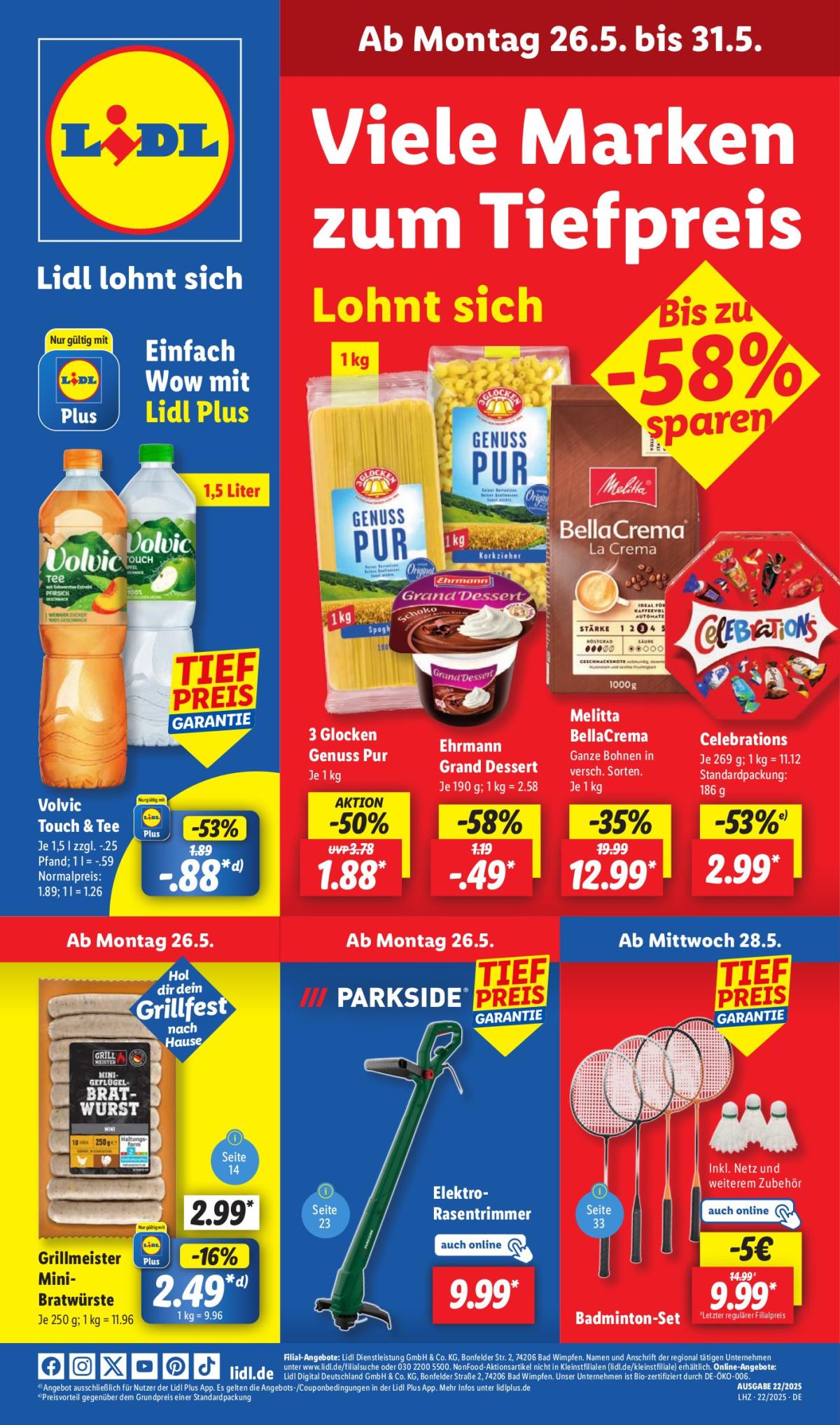 Lidl-Prospekt gültig von 26.05. bis 31.05.