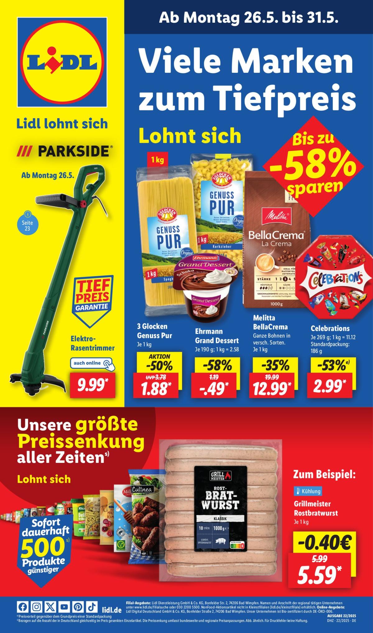 Lidl Prospekt-Prospekt gültig von 26.05. bis 31.05.