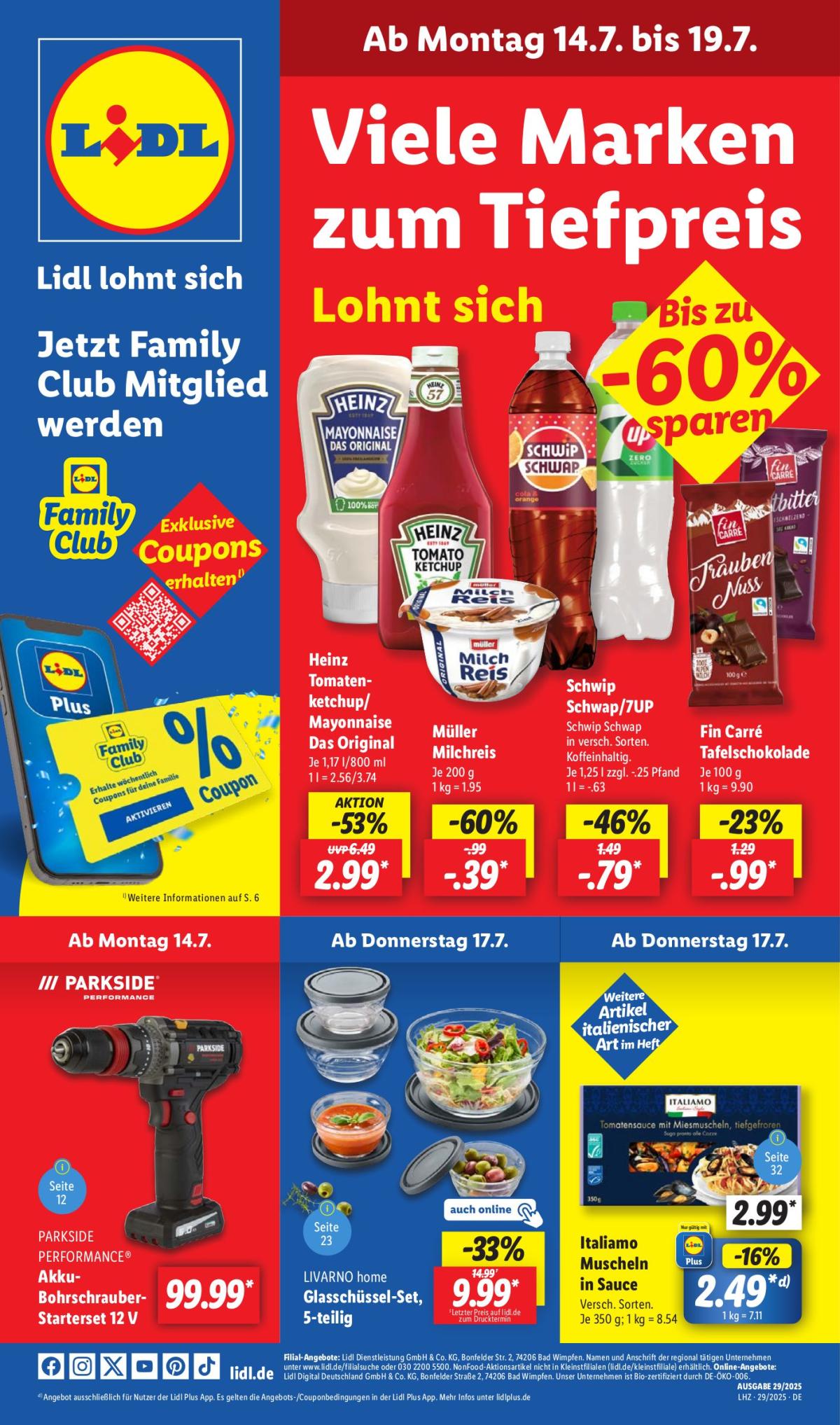 Lidl-Prospekt gültig vom 14.07. bis 19.07.