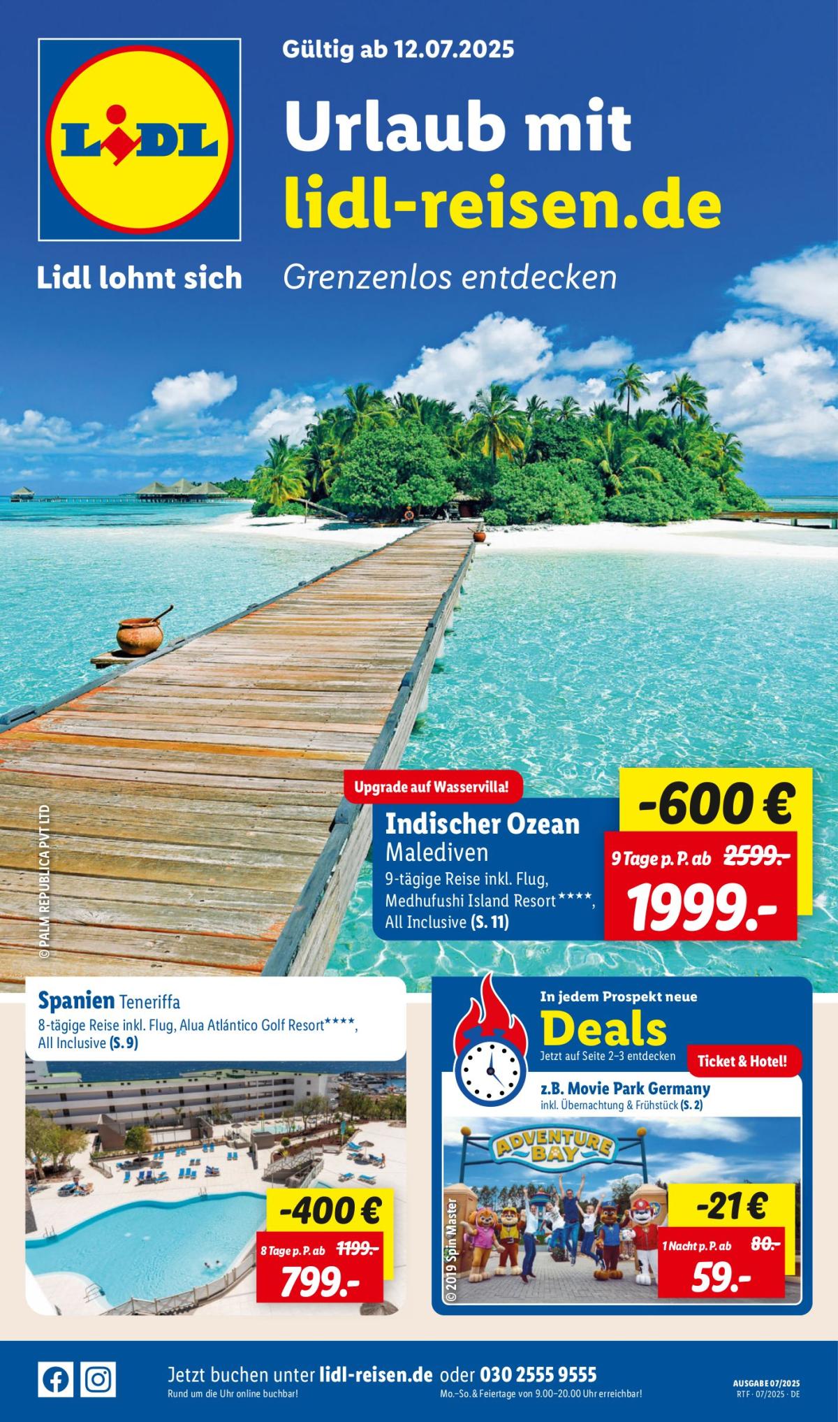 Lidl-reisen.de-Prospekt gültig vom 27.06. bis 31.08.