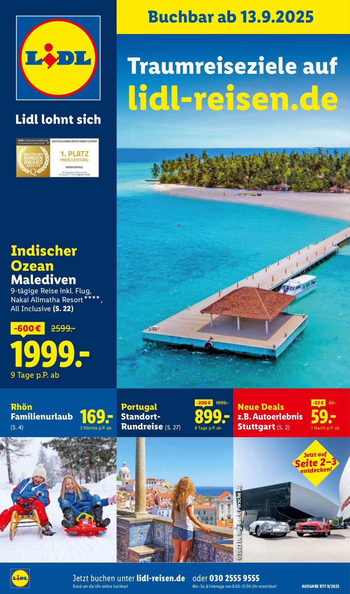 Lidl-reisen.de-Prospekt gültig vom 13.09. bis 15.10.