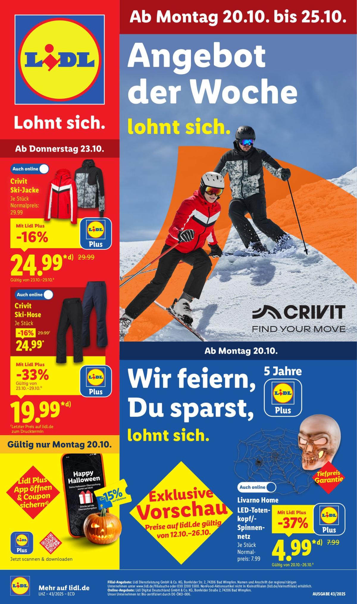 Lidl-Prospekt gültig vom 20.10. bis 25.10.