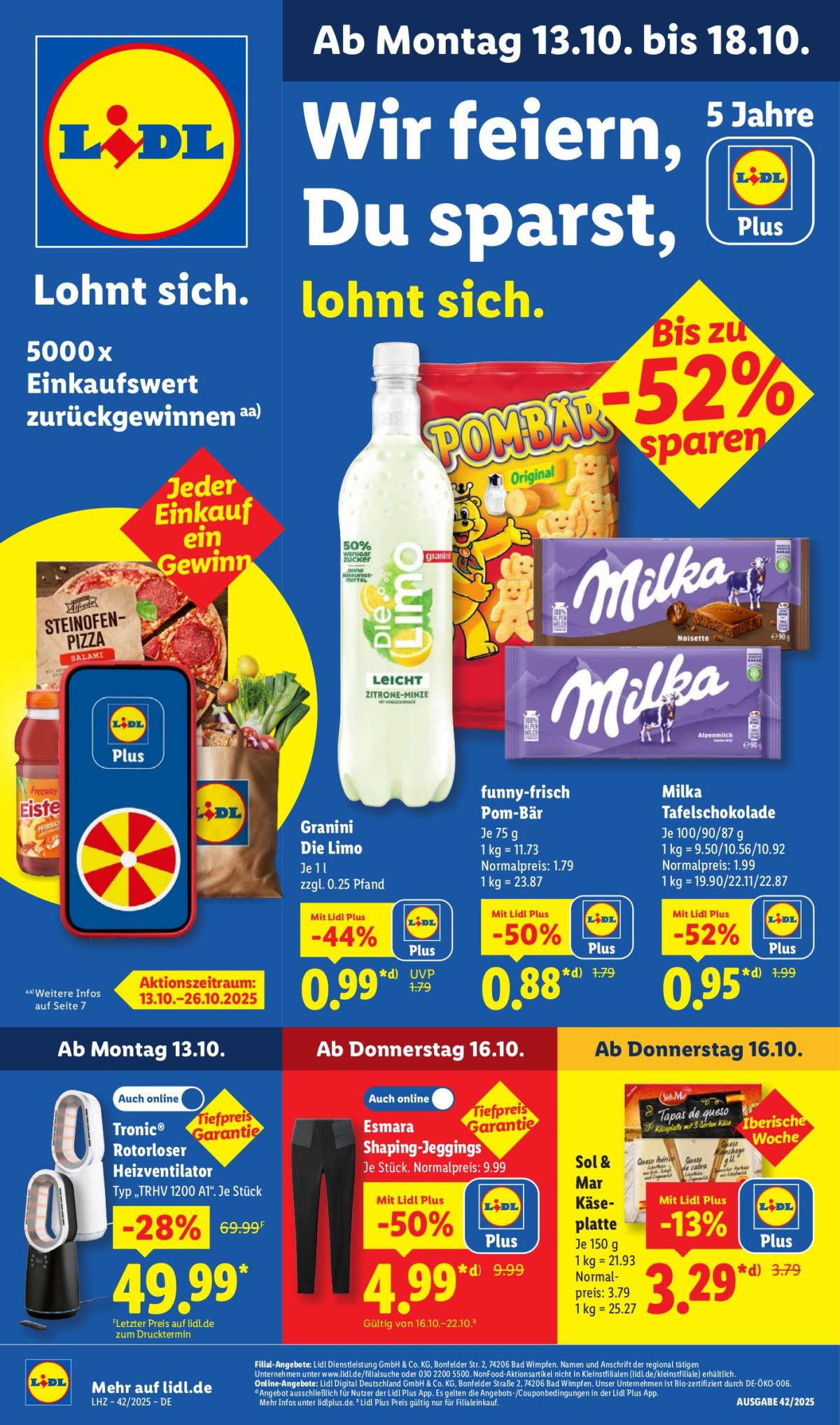Lidl-Prospekt gültig vom 13.10. bis 18.10.