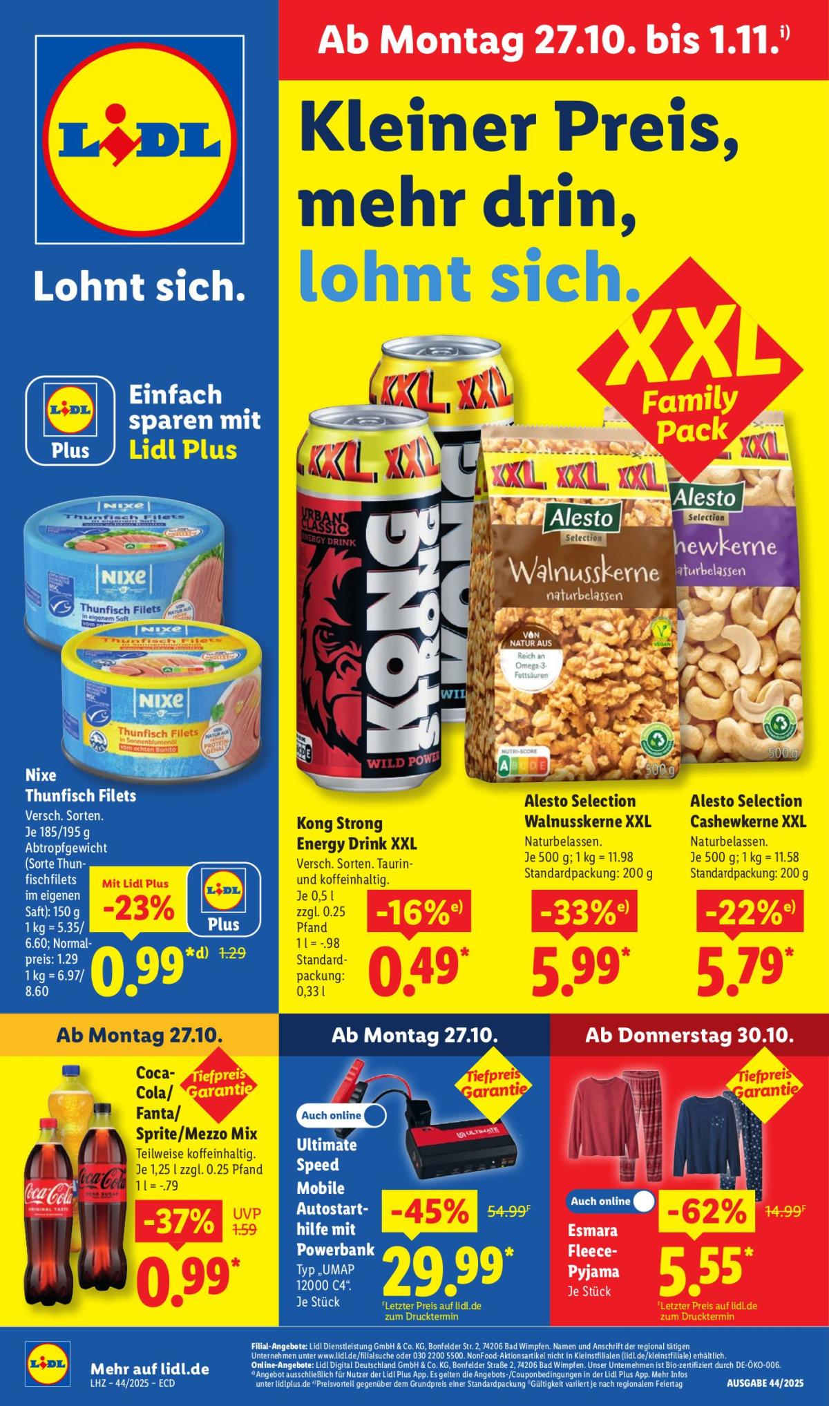 Lidl-Prospekt gültig vom 27.10. bis 01.11.