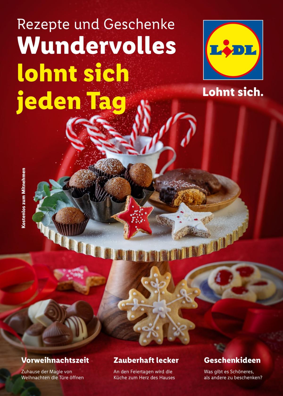 Lidl - Geschenkemagazin-Prospekt gültig vom 31.10. bis 27.12.