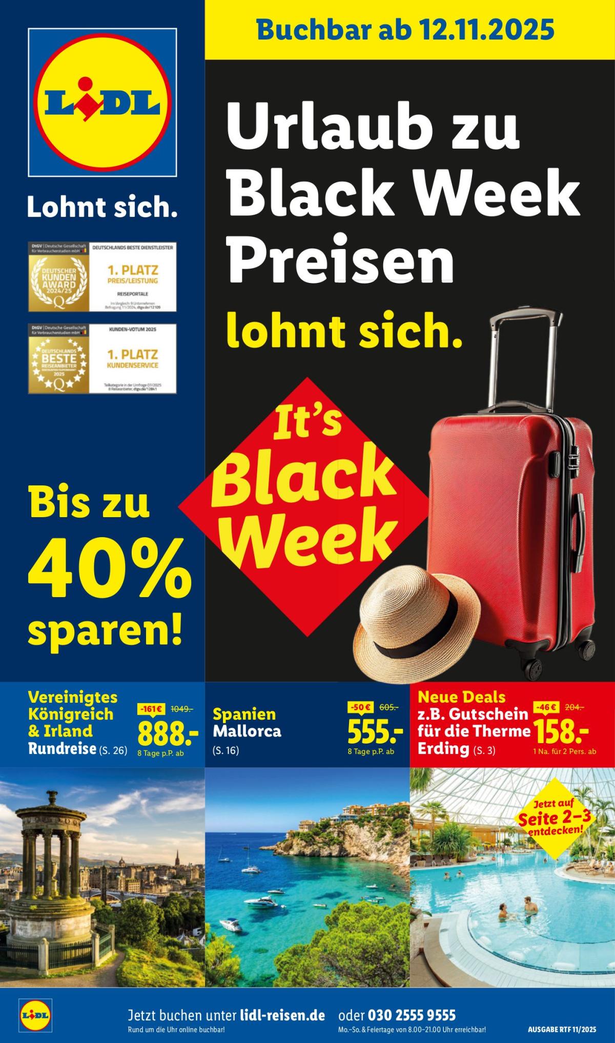 Lidl - Black Week-Prospekt gültig vom 12.11. bis 15.12.