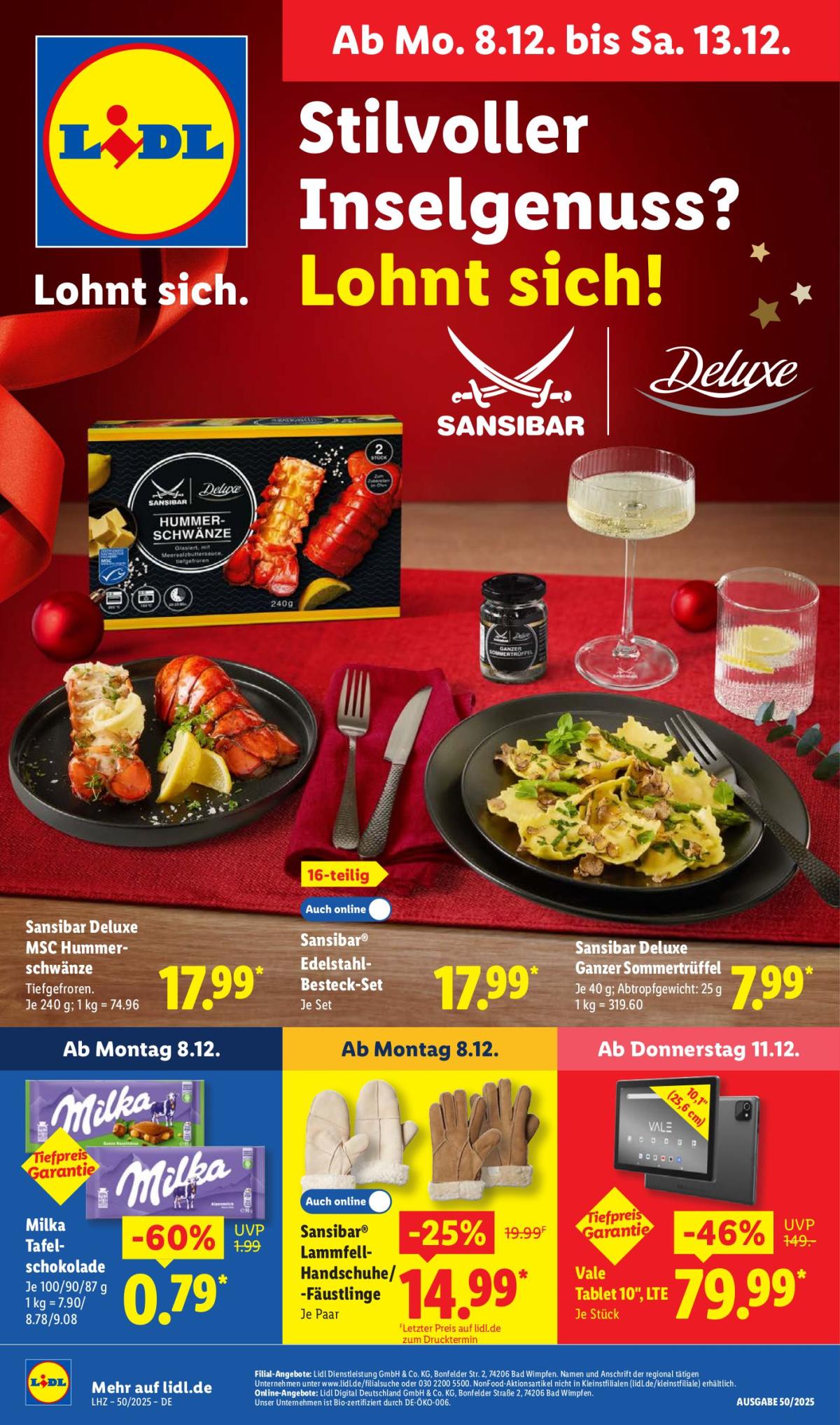 Lidl-Prospekt gültig vom 08.12. bis 13.12.
