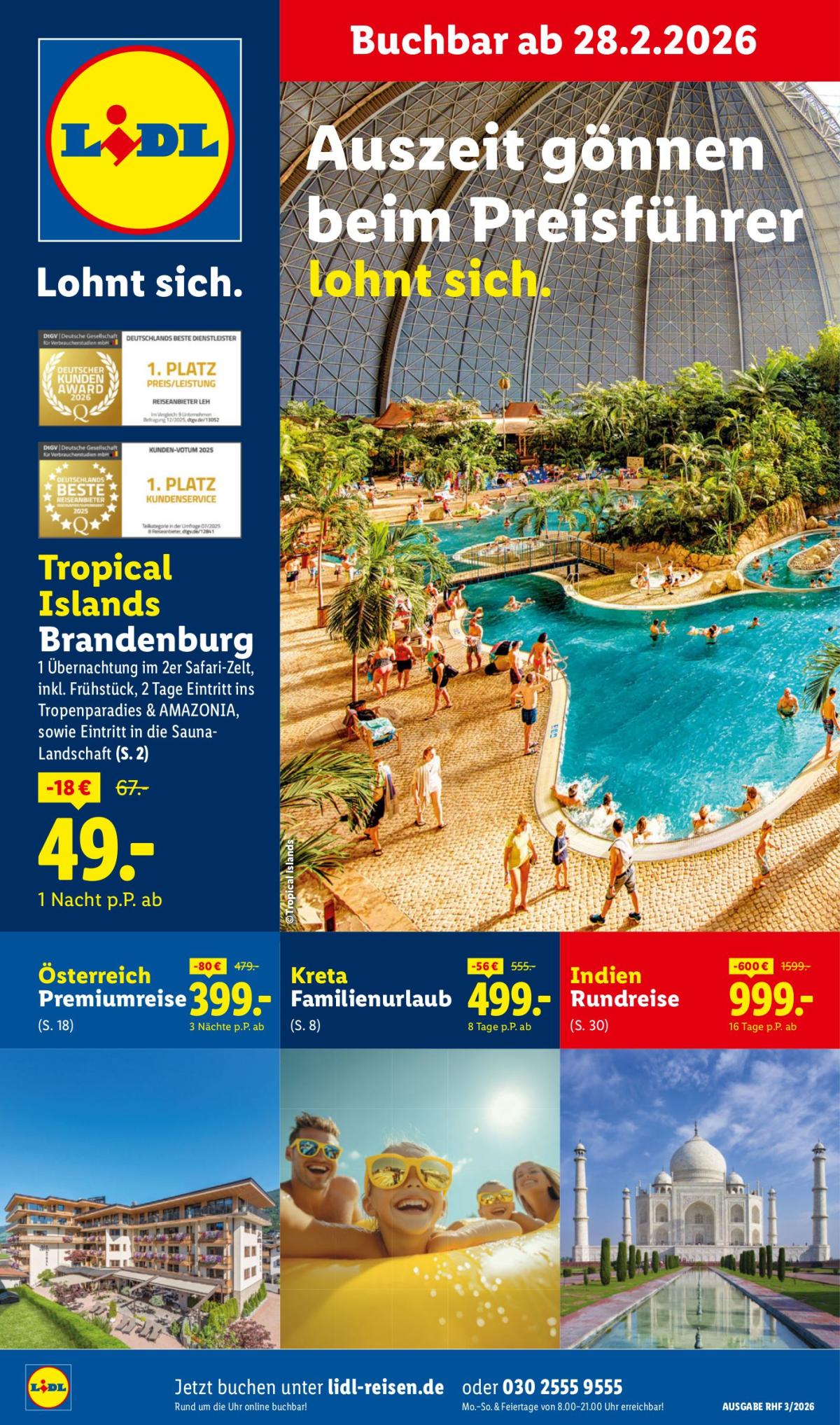 Lidl-reisen.de-Prospekt gültig vom 28.02.2026 bis 31.03.2026