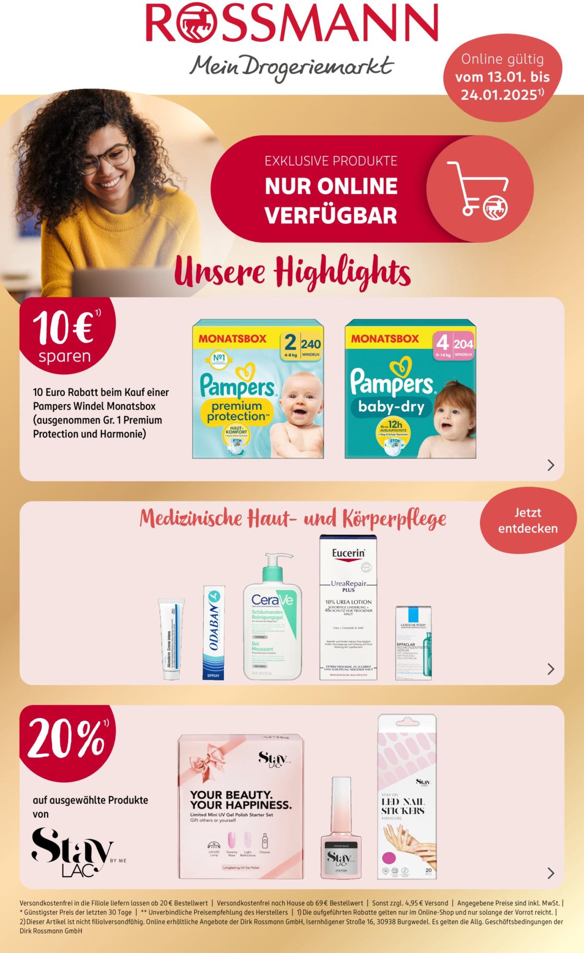 ROSSMANN - Online Angebote-Prospekt gültig von 13.01. bis 24.01.