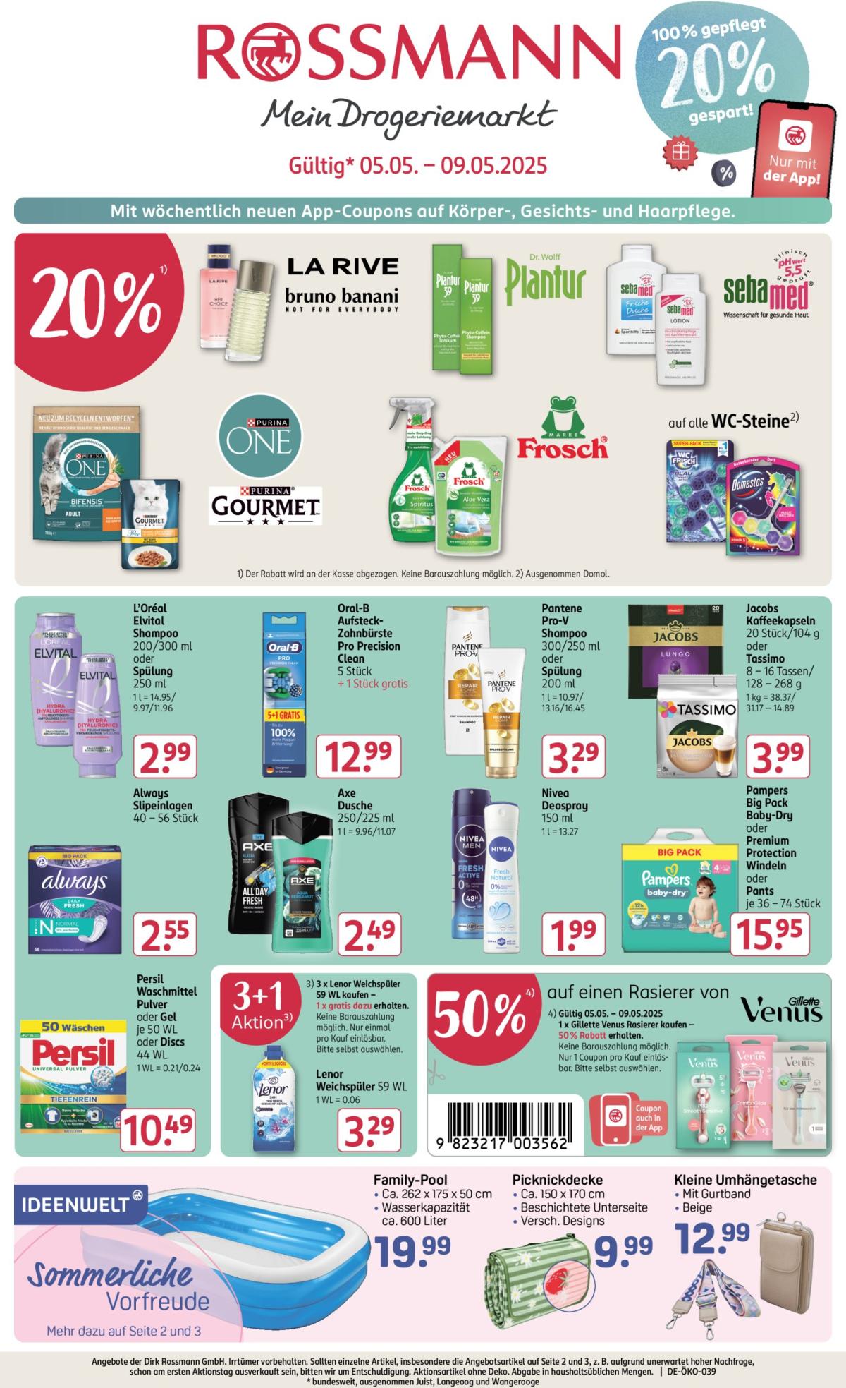 ROSSMANN-Prospekt gültig von 05.05. bis 09.05.