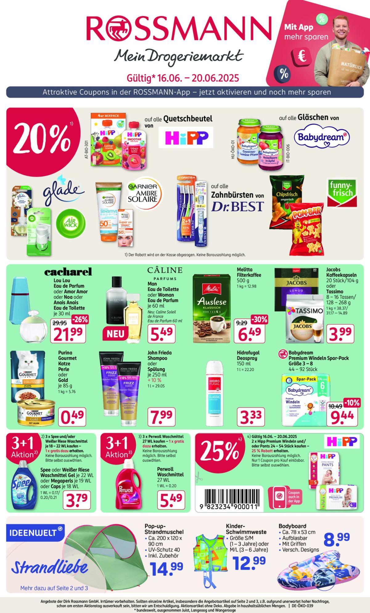 ROSSMANN-Prospekt gültig vom 16.06. bis 20.06.