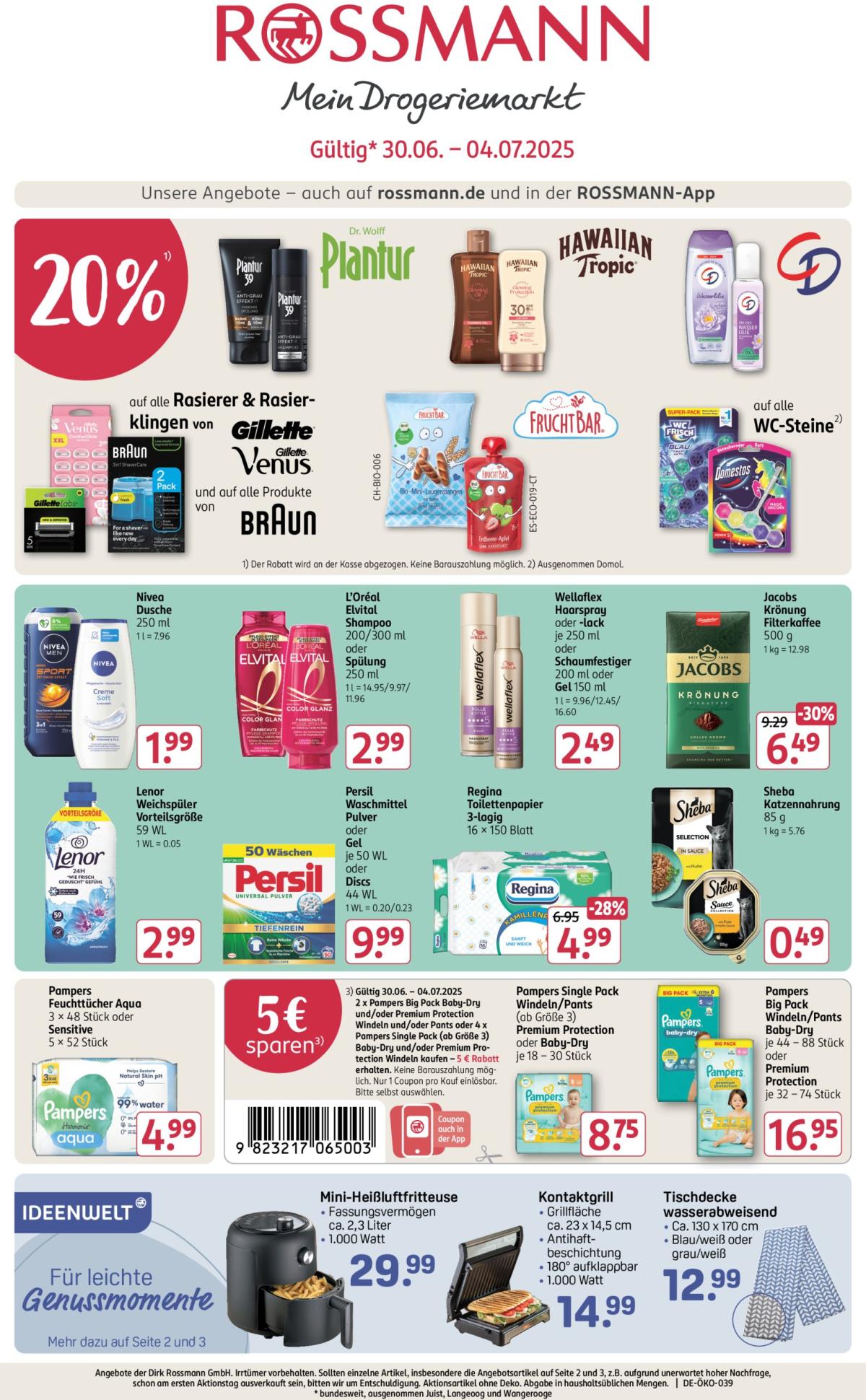 ROSSMANN-Prospekt gültig vom 30.06. bis 04.07.