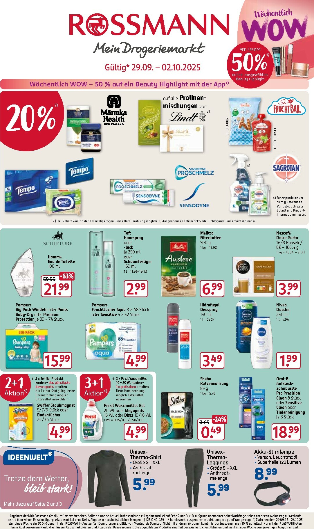ROSSMANN-Prospekt gültig vom 29.09. bis 02.10.