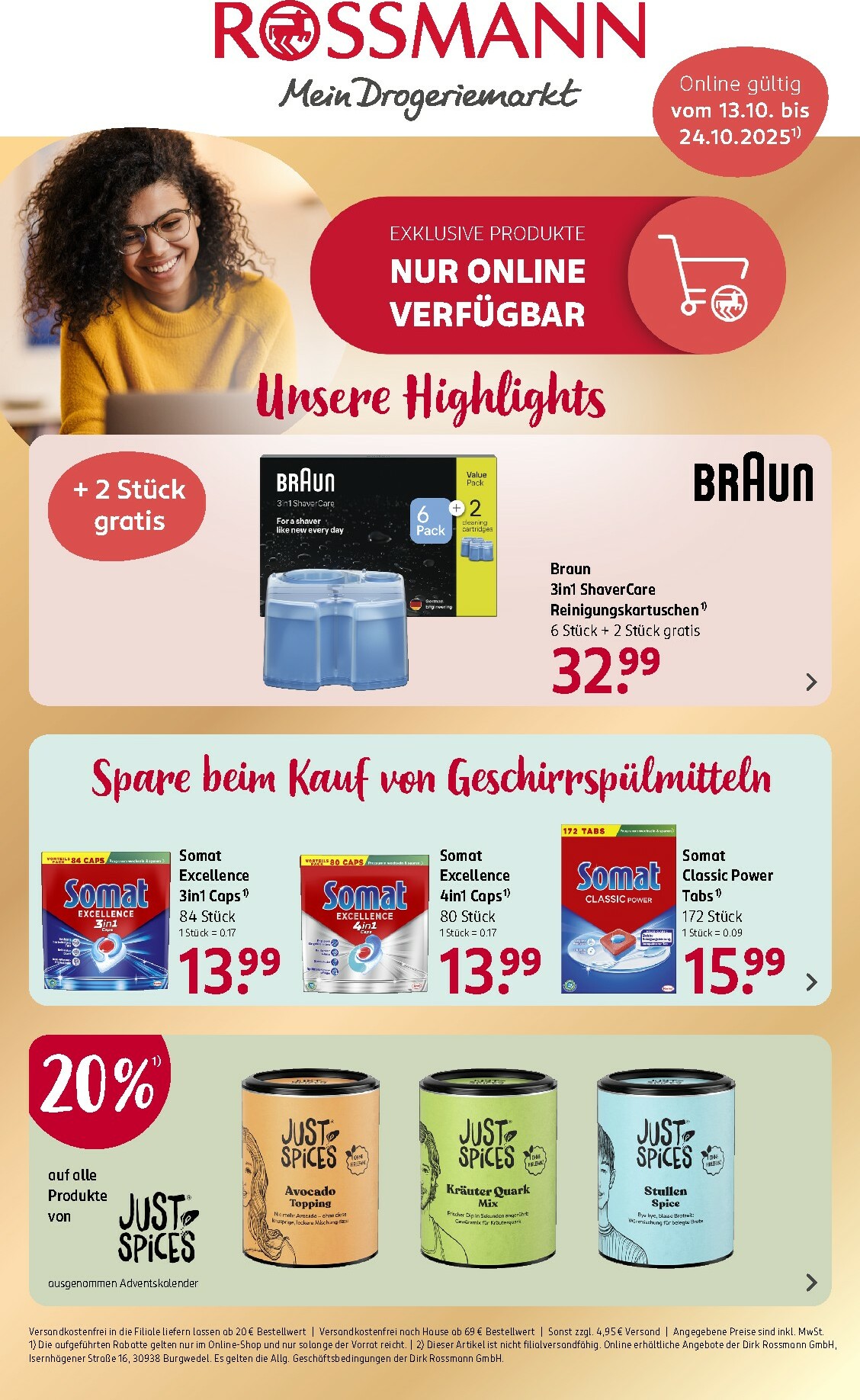 ROSSMANN - Online Angebote-Prospekt gültig vom 13.10. bis 24.10.