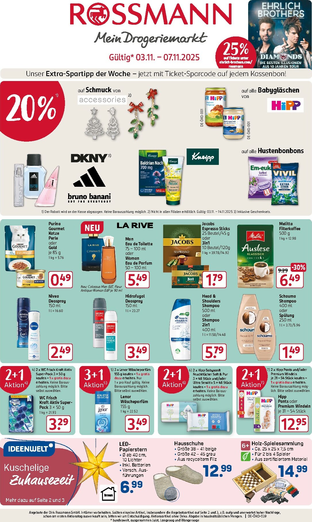 ROSSMANN-Prospekt gültig vom 03.11. bis 07.11.