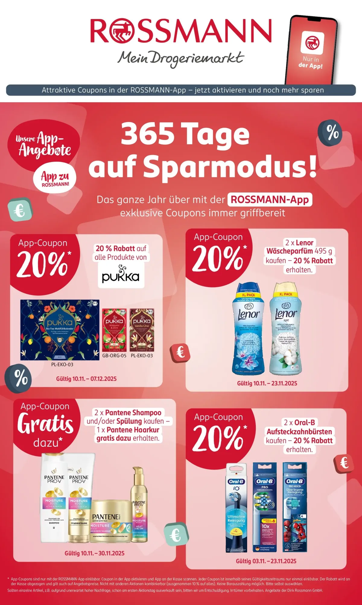 ROSSMANN - App-Angebote-Prospekt gültig vom 10.11. bis 07.12.