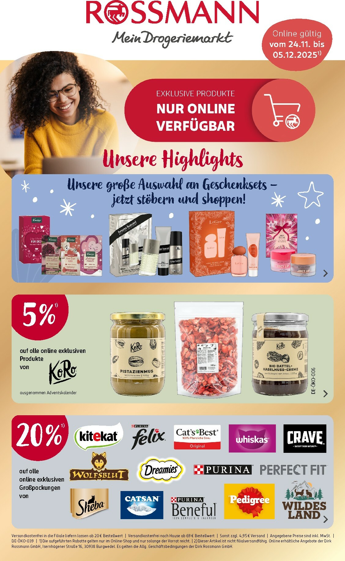 ROSSMANN - Online Angebote-Prospekt gültig vom 24.11. bis 05.12.