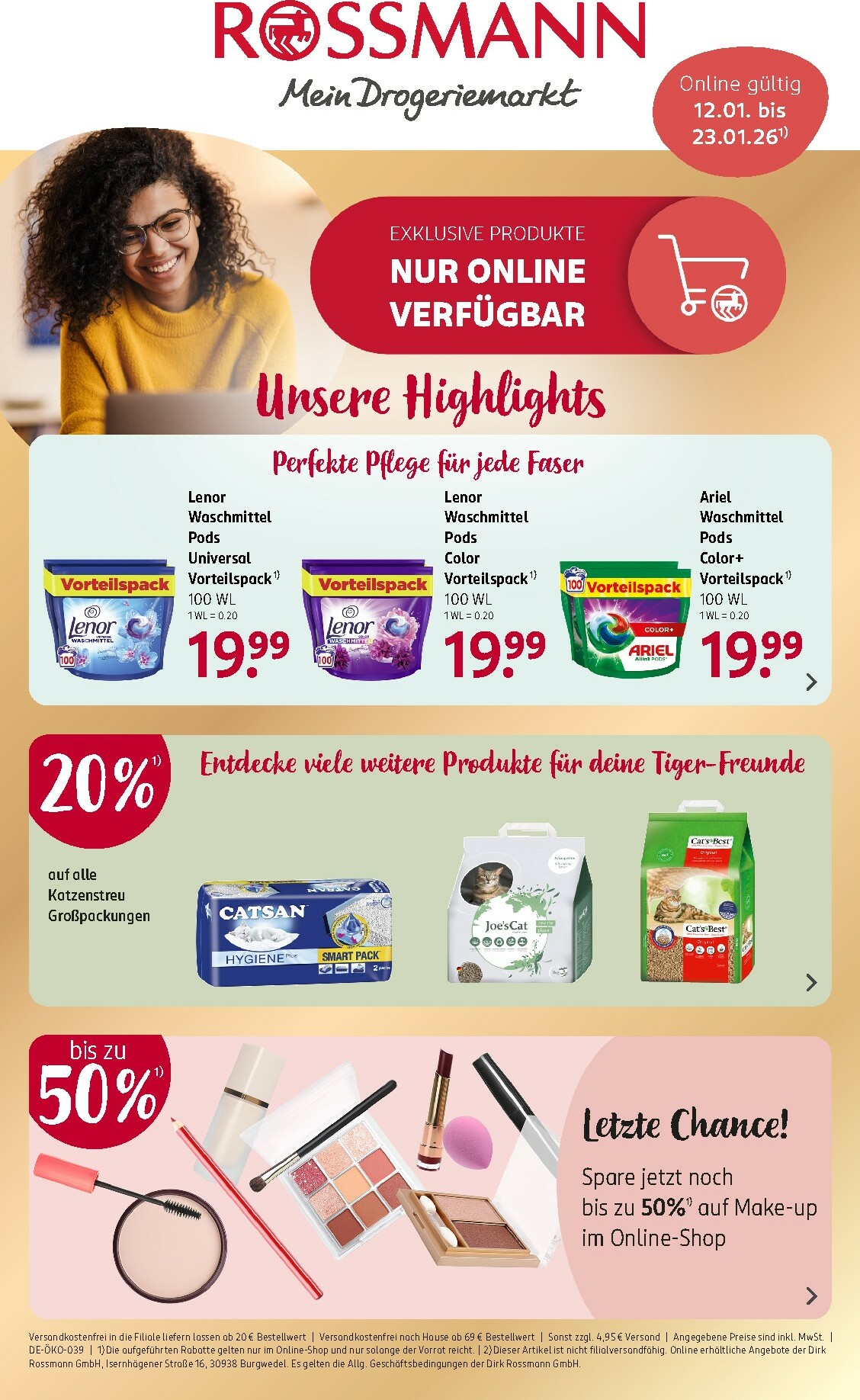 ROSSMANN - Online Angebote-Prospekt gültig vom 12.01. bis 23.01.
