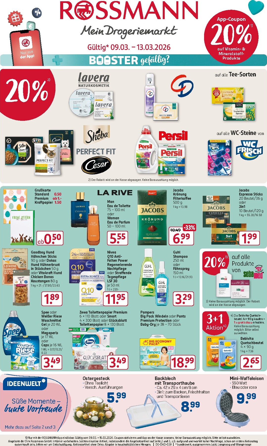 ROSSMANN-Prospekt gültig vom 09.03.2026 bis 13.03.2026