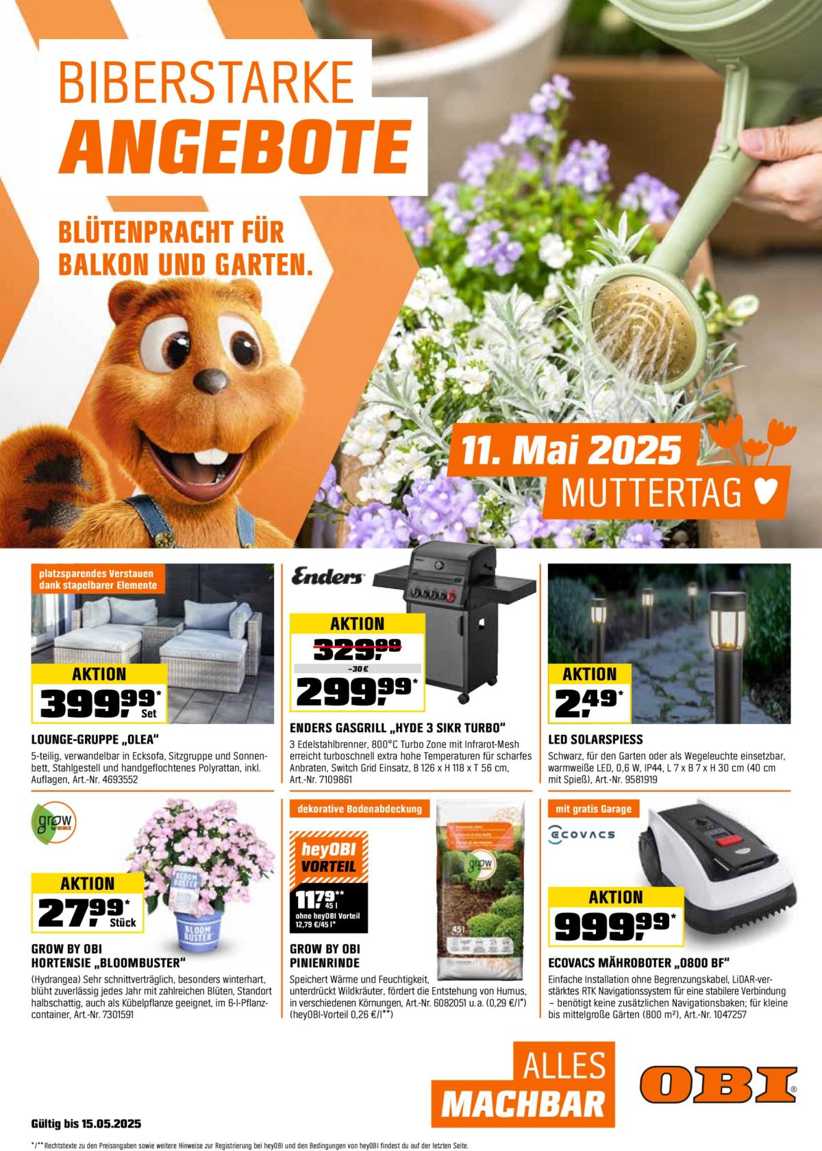 Obi-Prospekt gültig von 01.05. bis 15.05.