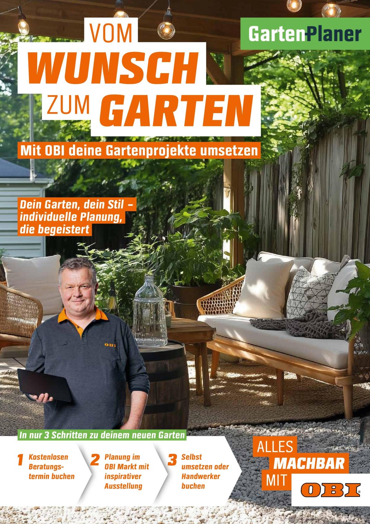 Obi - Gartenplaner-Prospekt gültig von 01.05. bis 31.05.