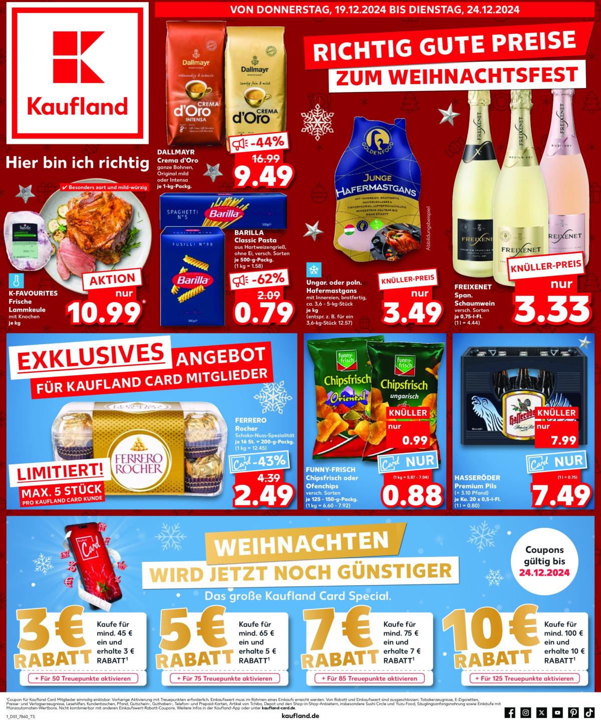 Kaufland-Prospekt gültig von 19.12. bis 24.12.