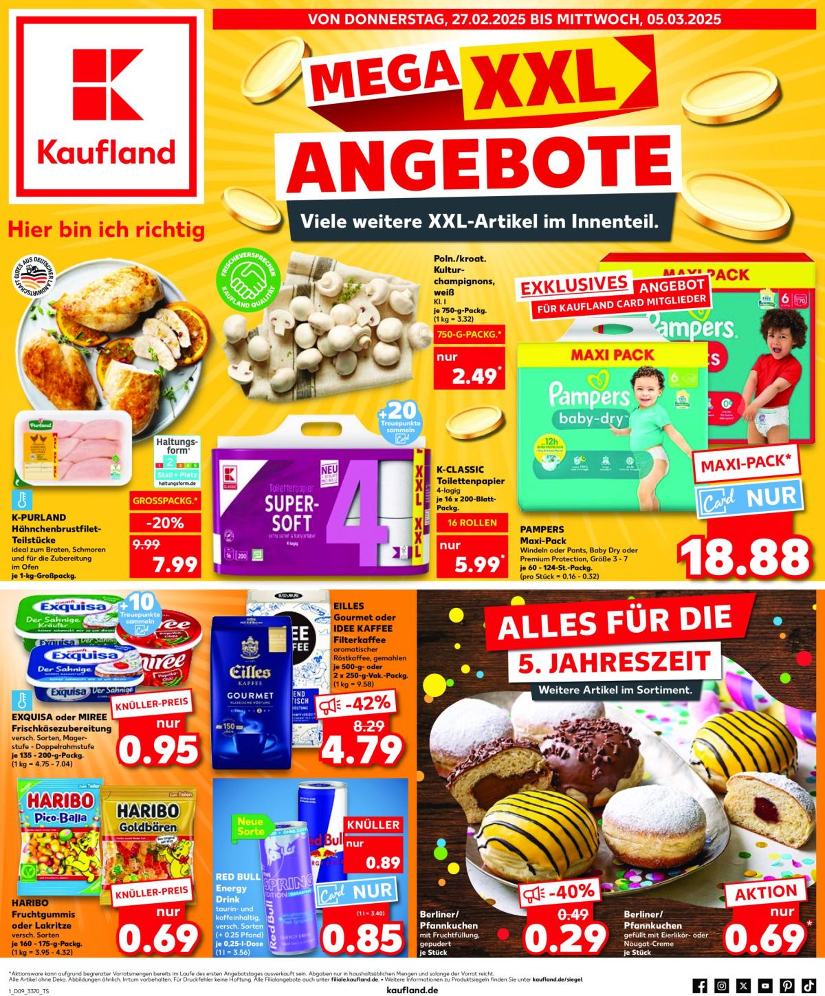 Kaufland-Prospekt gültig von 27.02. bis 05.03.