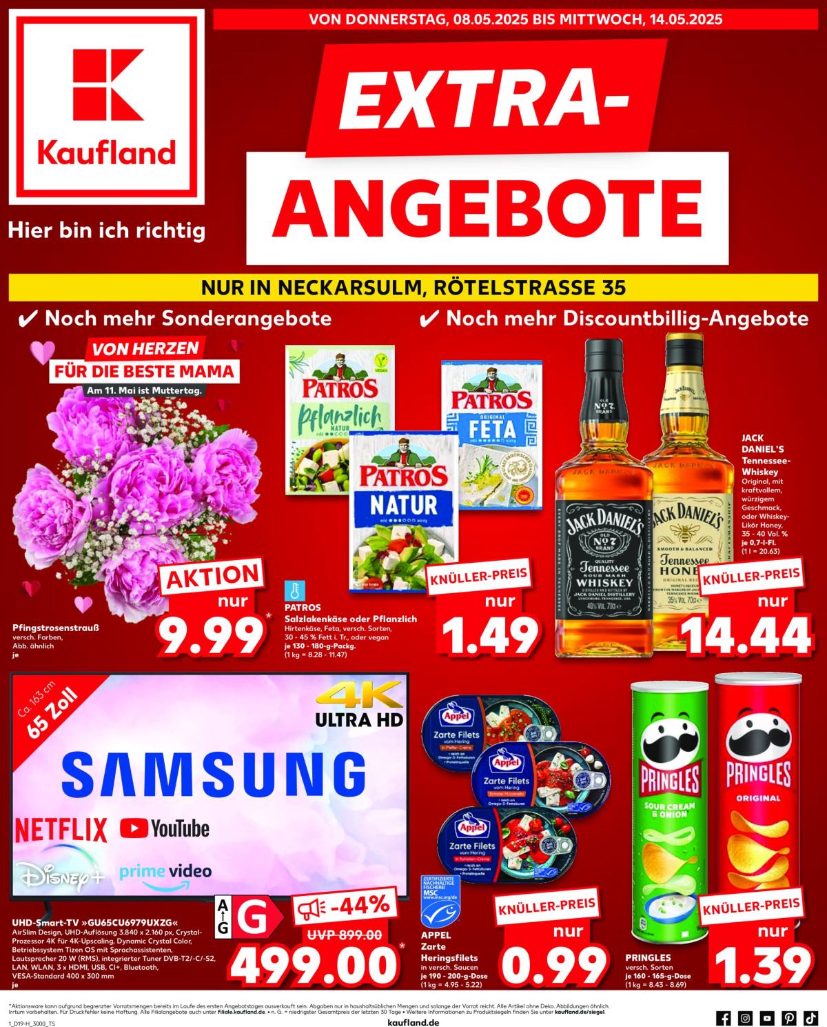 Kaufland - Neckarsulm-Prospekt gültig von 08.05. bis 14.05.