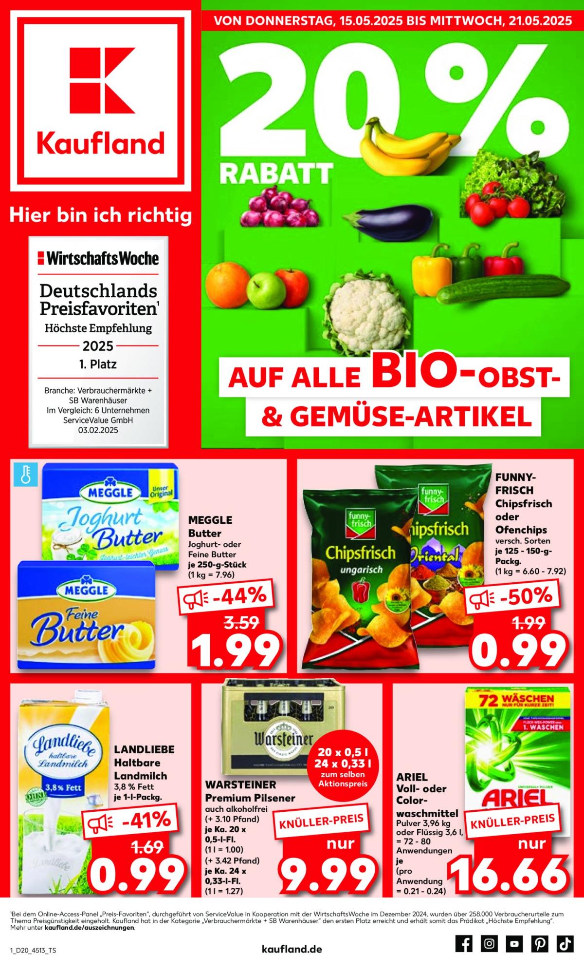 Kaufland-Prospekt gültig von 15.05. bis 21.05.