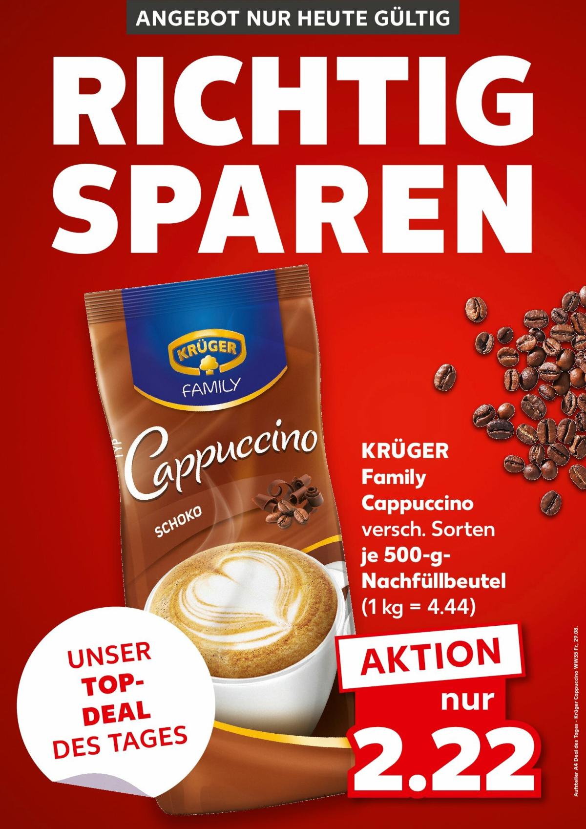 Kaufland - Richtig Sparen-Prospekt gültig vom 29.08. bis 29.08.