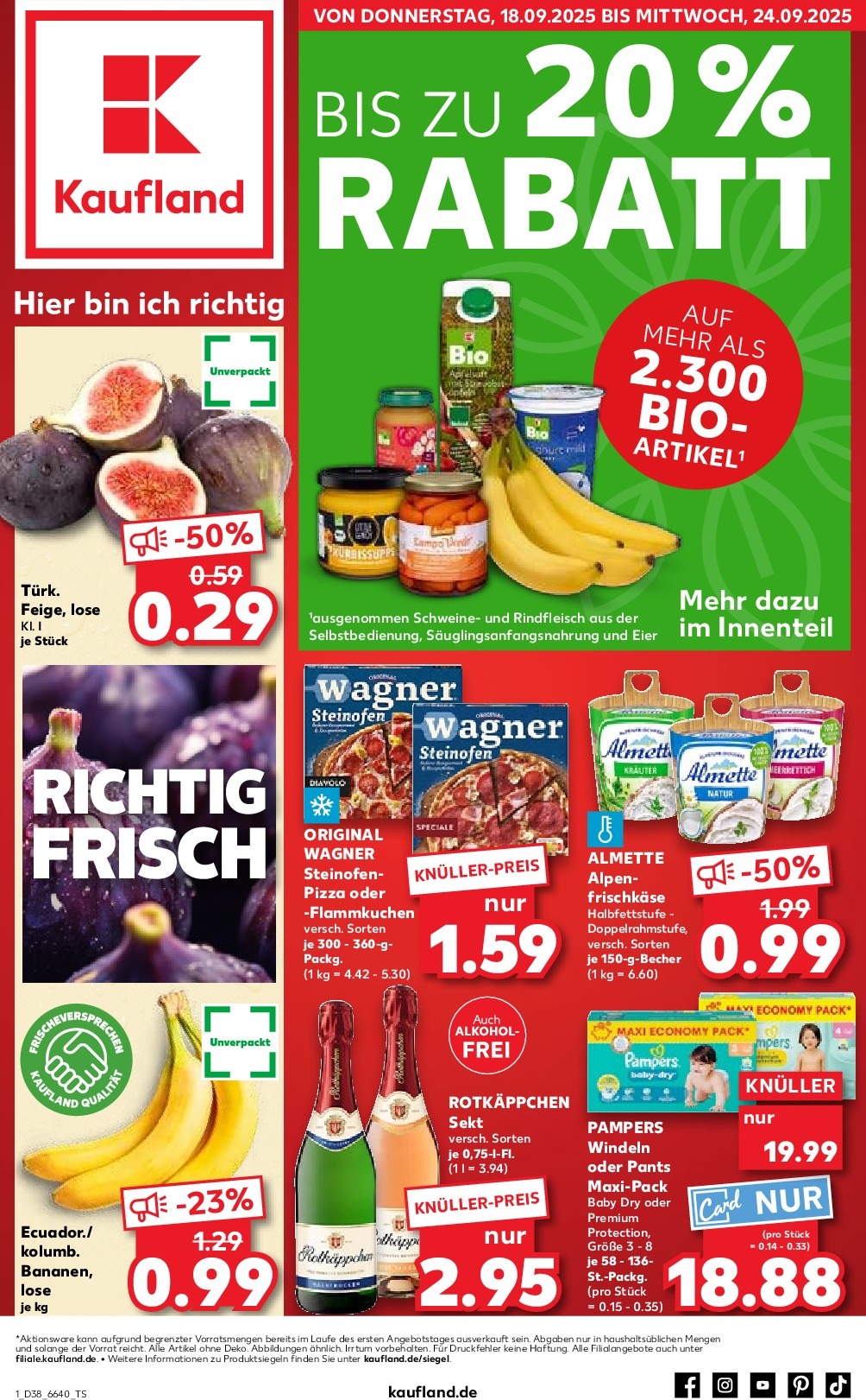 Kaufland-Prospekt gültig vom 18.09. bis 24.09.