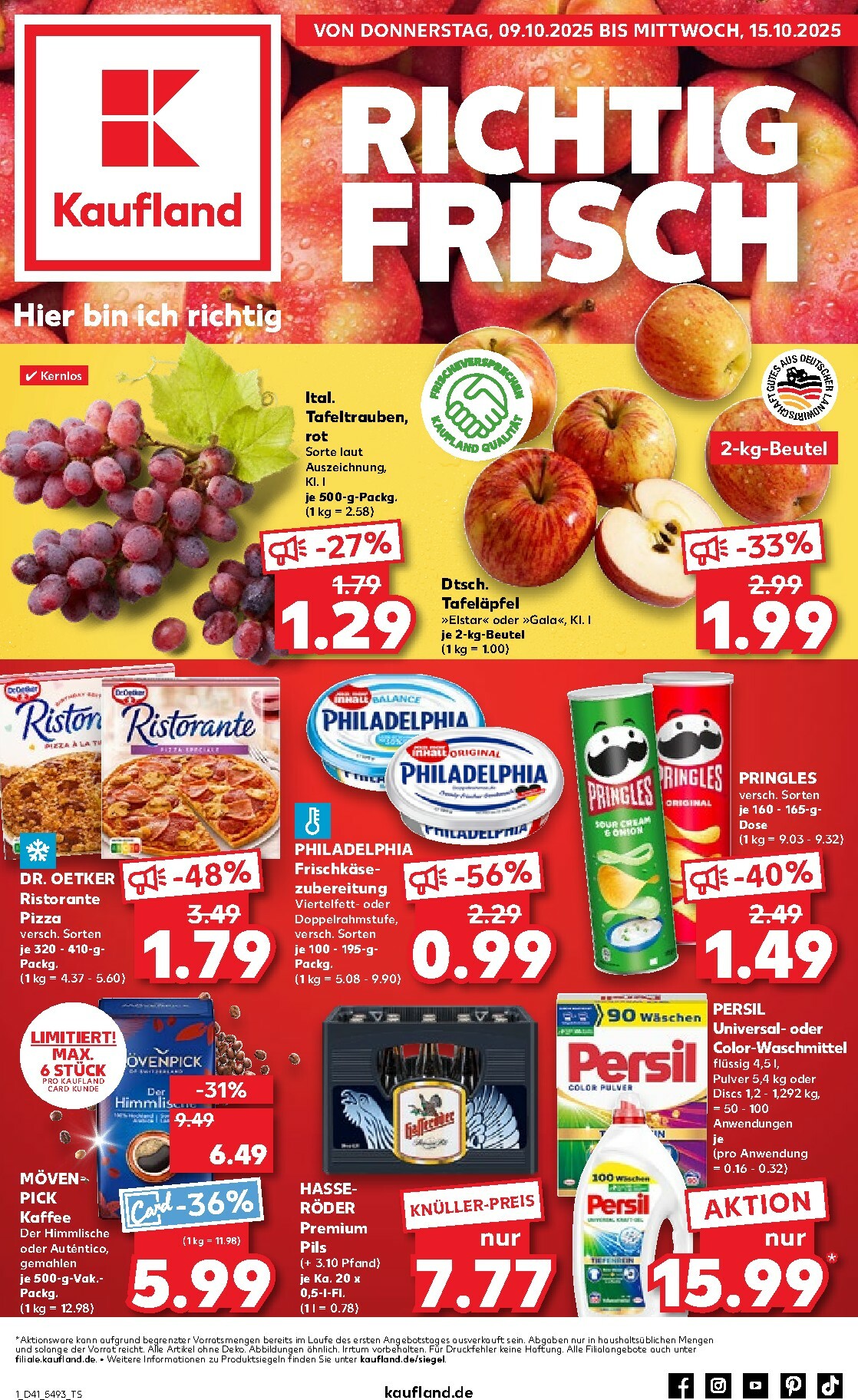 Kaufland-Prospekt gültig vom 09.10. bis 15.10.