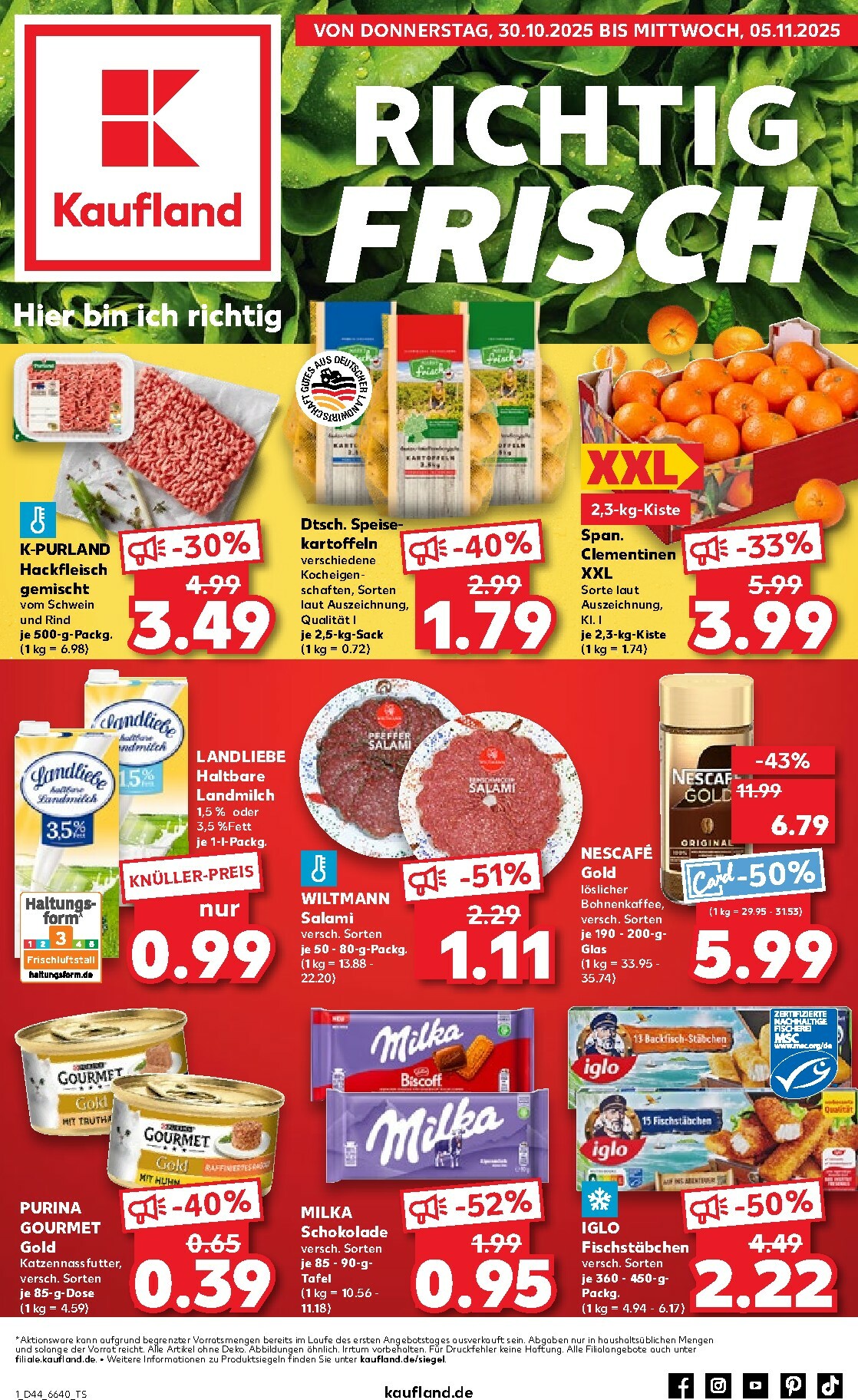 Kaufland-Prospekt gültig vom 30.10. bis 05.11.