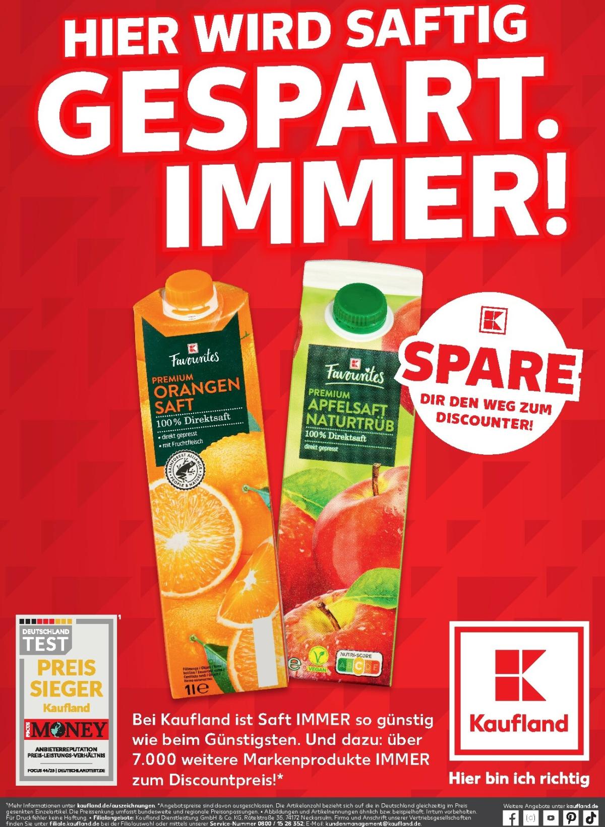 Kaufland - Gespart-Prospekt gültig vom 25.11. bis 03.12.