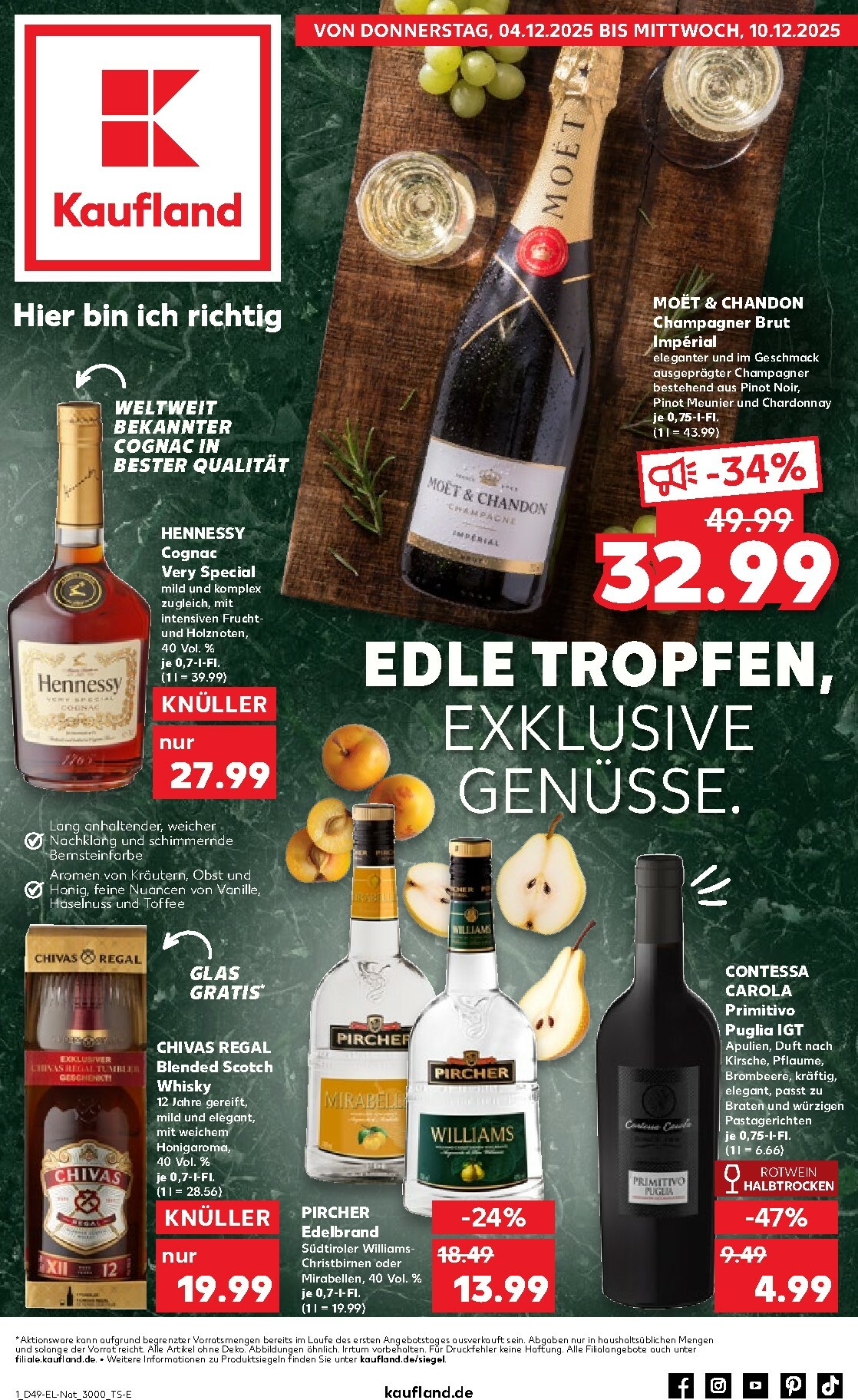 Kaufland - Exklusive-Prospekt gültig vom 04.12. bis 10.12.