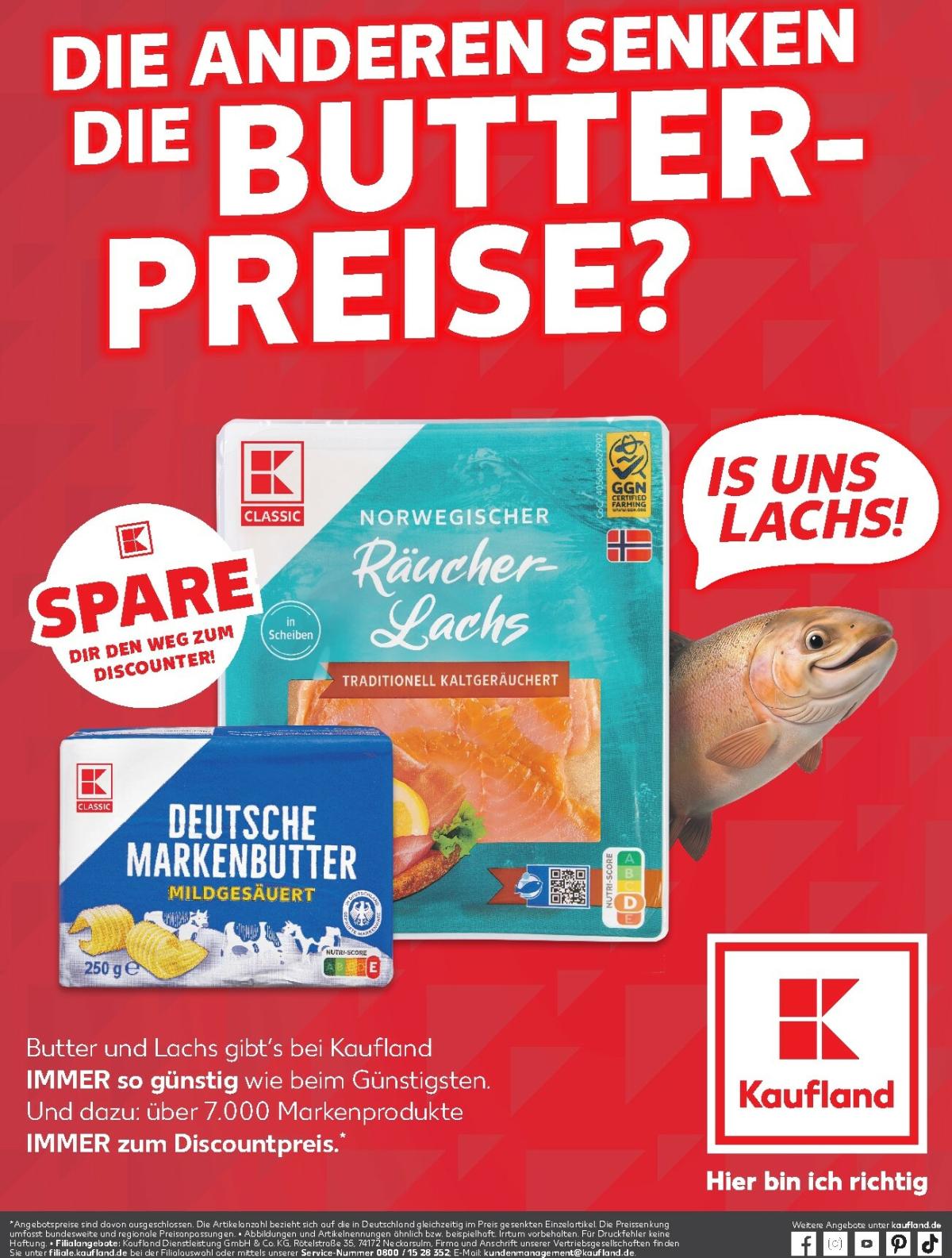 Kaufland - Butter-Prospekt gültig vom 02.12. bis 10.12.