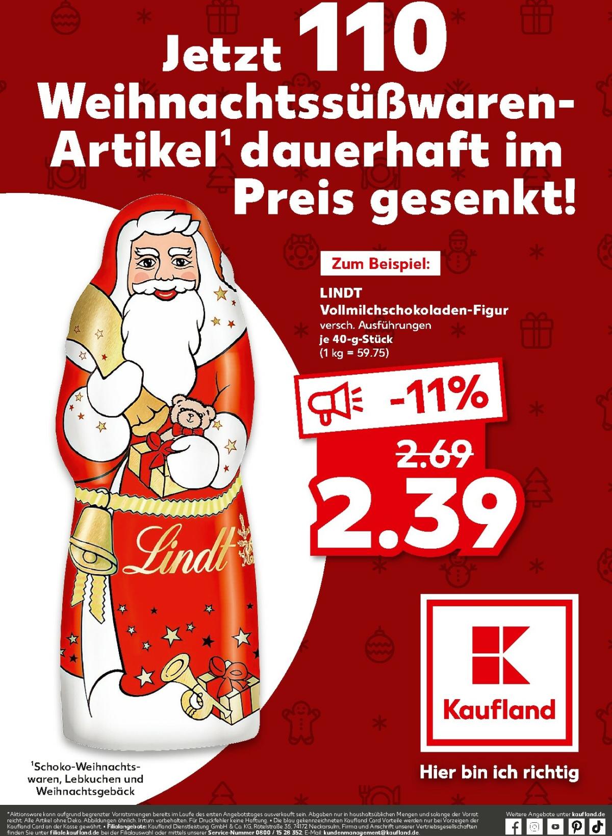 Kaufland - Figur-Prospekt gültig vom 04.12. bis 10.12.