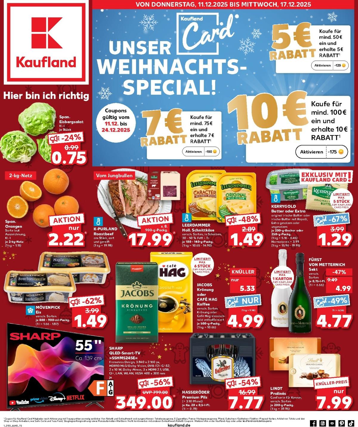 Kaufland-Prospekt gültig vom 11.12. bis 17.12.