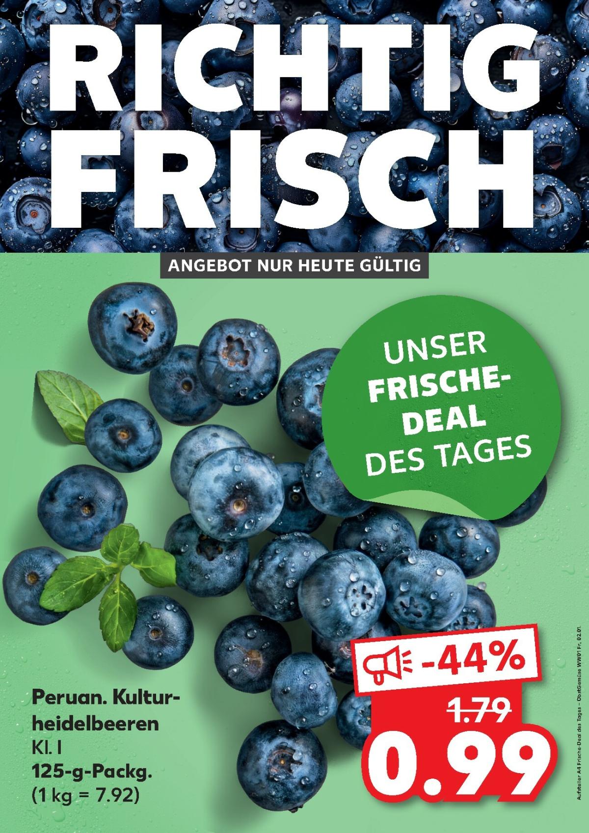 Kaufland - Richtig Frisch-Prospekt gültig vom 02.01. bis 02.01.
