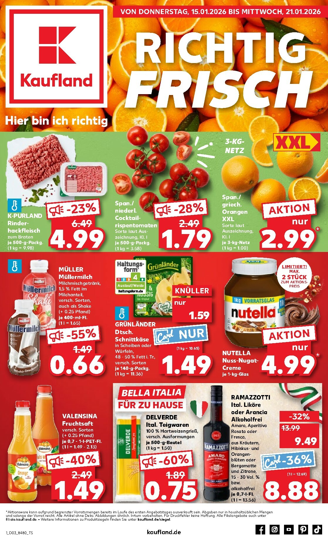 Kaufland-Prospekt gültig vom 15.01. bis 21.01.