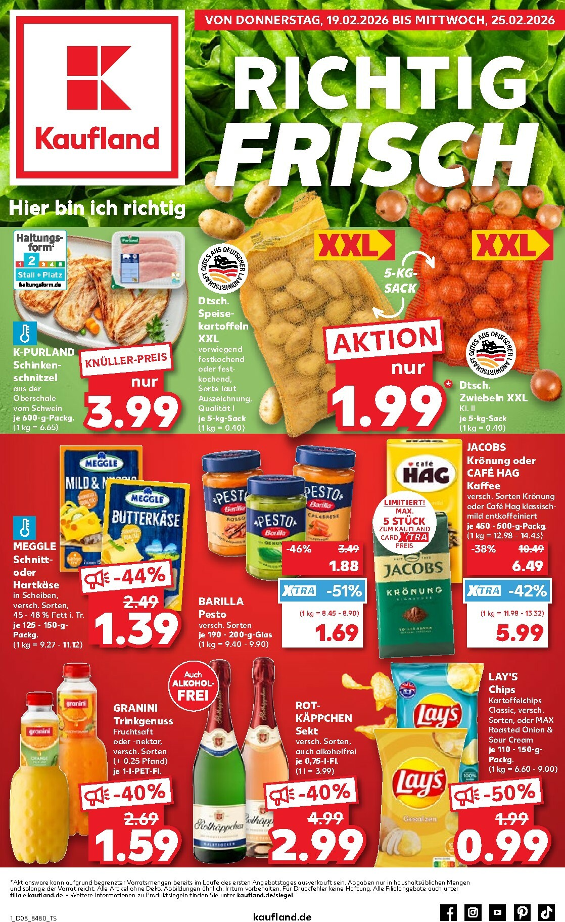 Kaufland-Prospekt gültig vom 19.02.2026 bis 25.02.2026