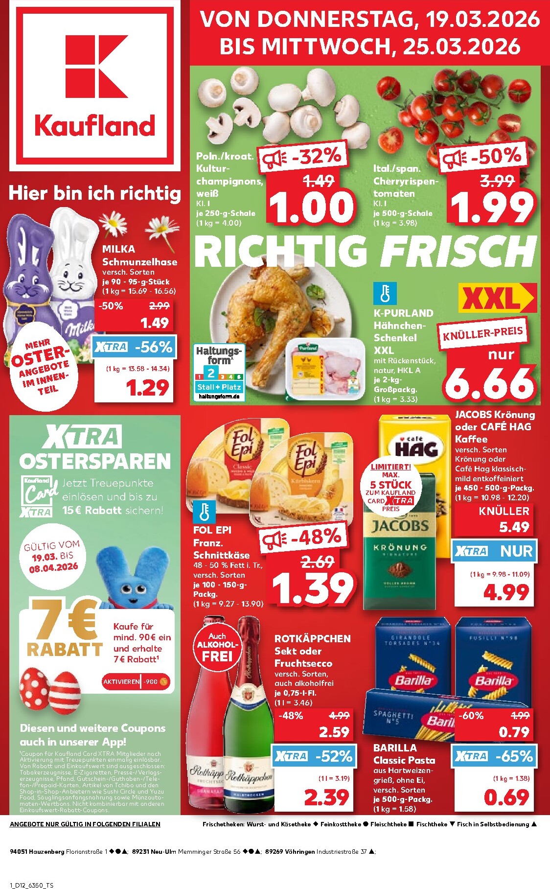 Kaufland-Prospekt gültig vom 19.03.2026 bis 25.03.2026