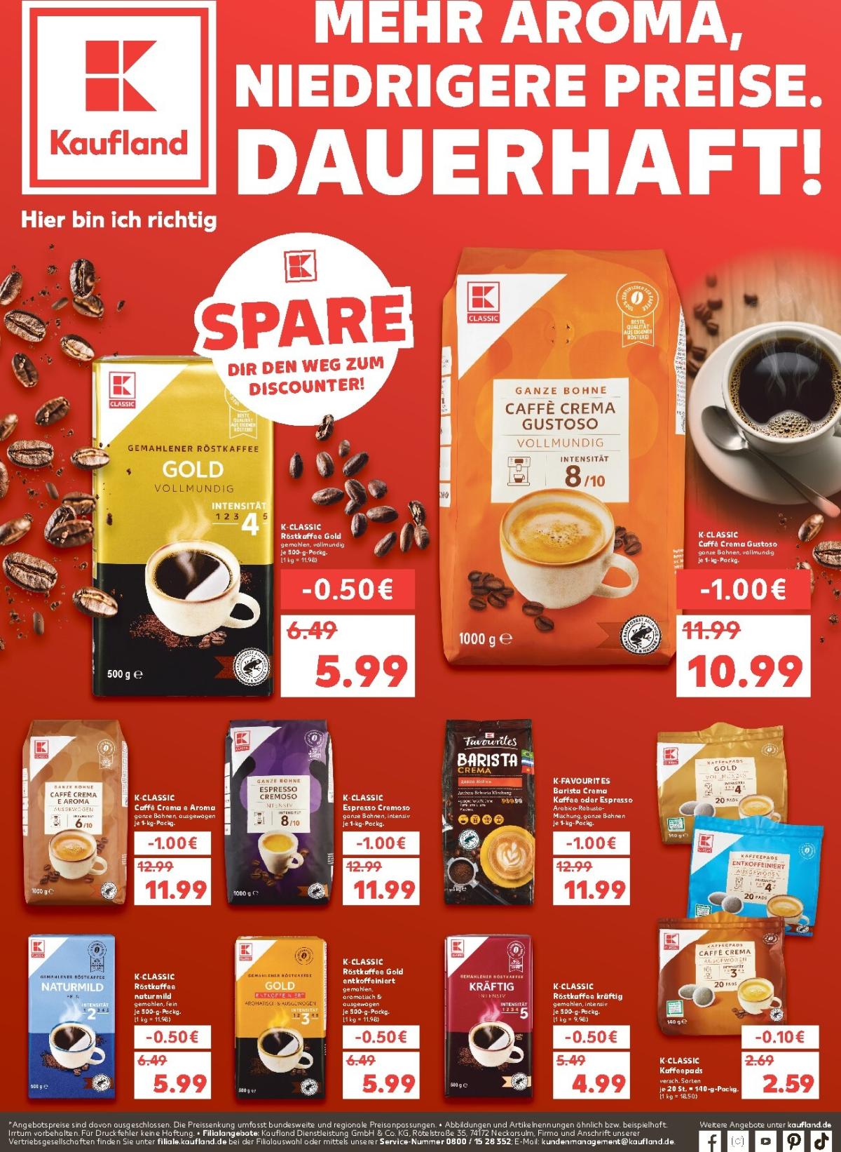 Kaufland - Kaffee-Prospekt gültig vom 12.03.2026 bis 18.03.2026