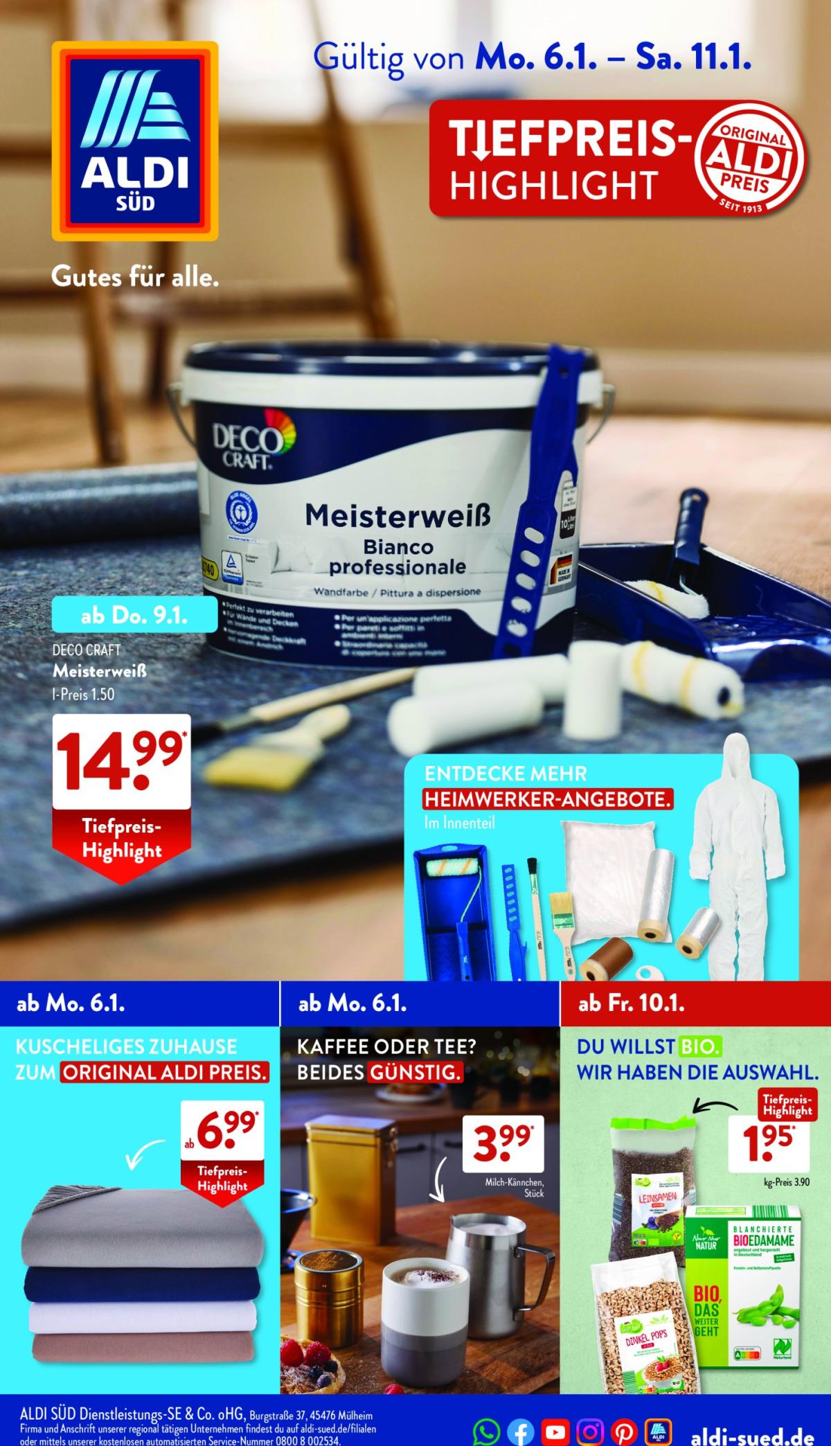 ALDI SÜD-Prospekt gültig von 06.01. bis 11.01.