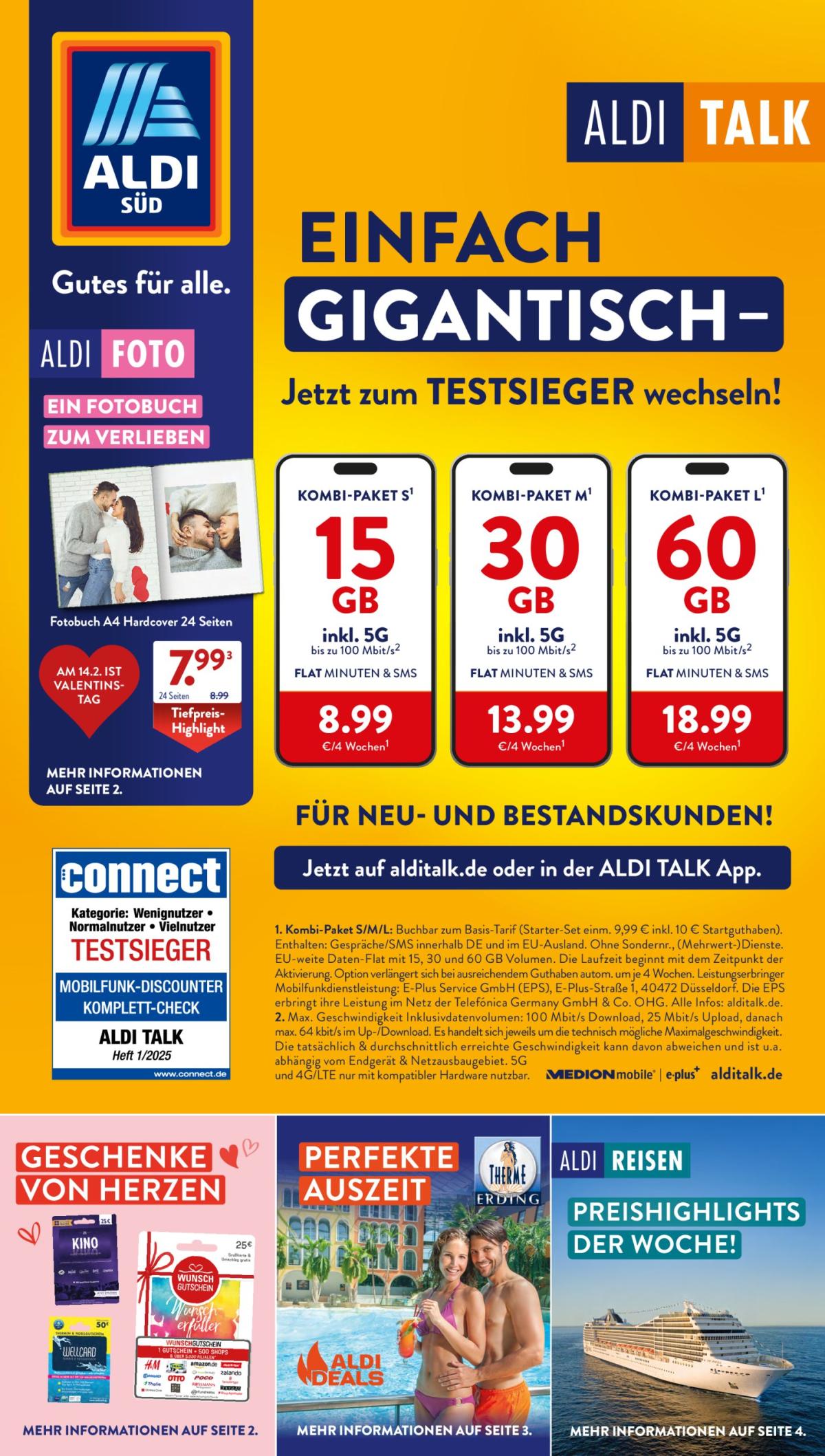 ALDI SÜD - Einfach Gigantisch-Prospekt gültig von 23.01. bis 16.02.