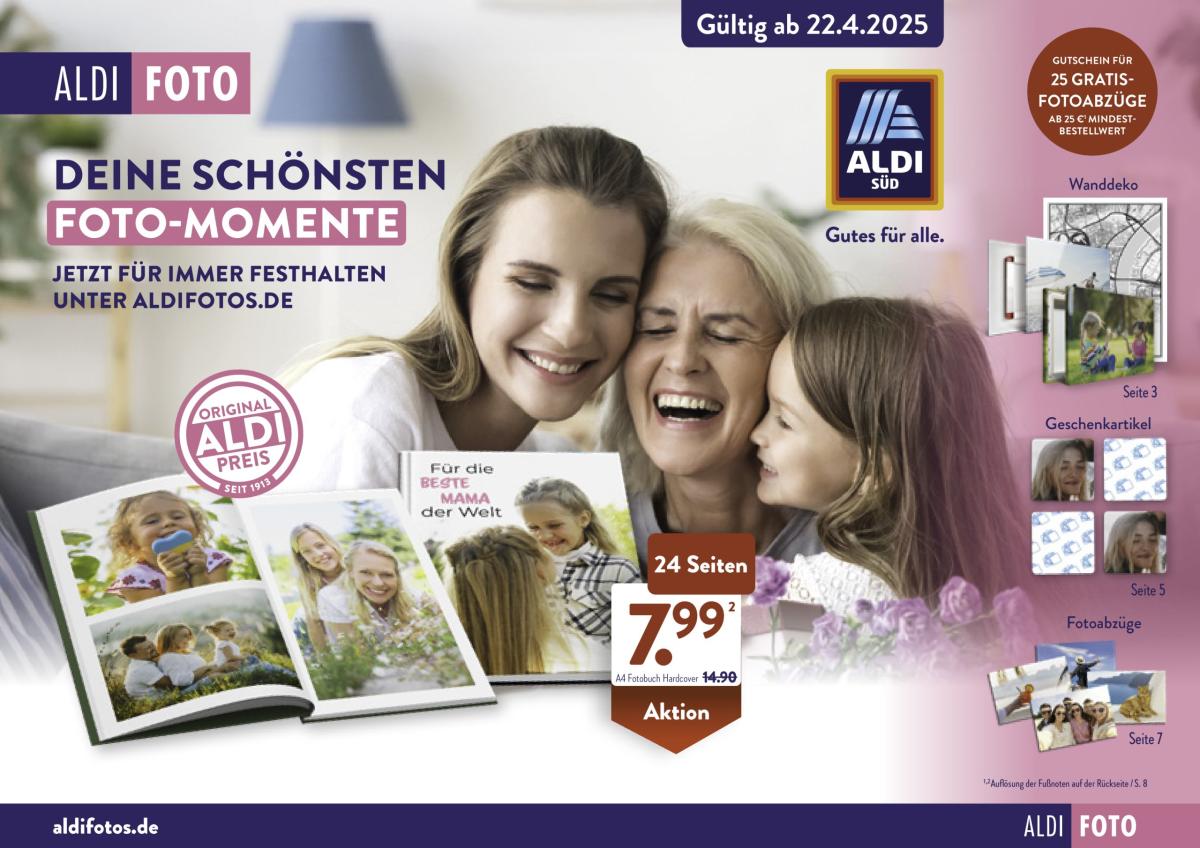 ALDI SÜD - Inlineflyer-Prospekt gültig von 22.04. bis 30.06.