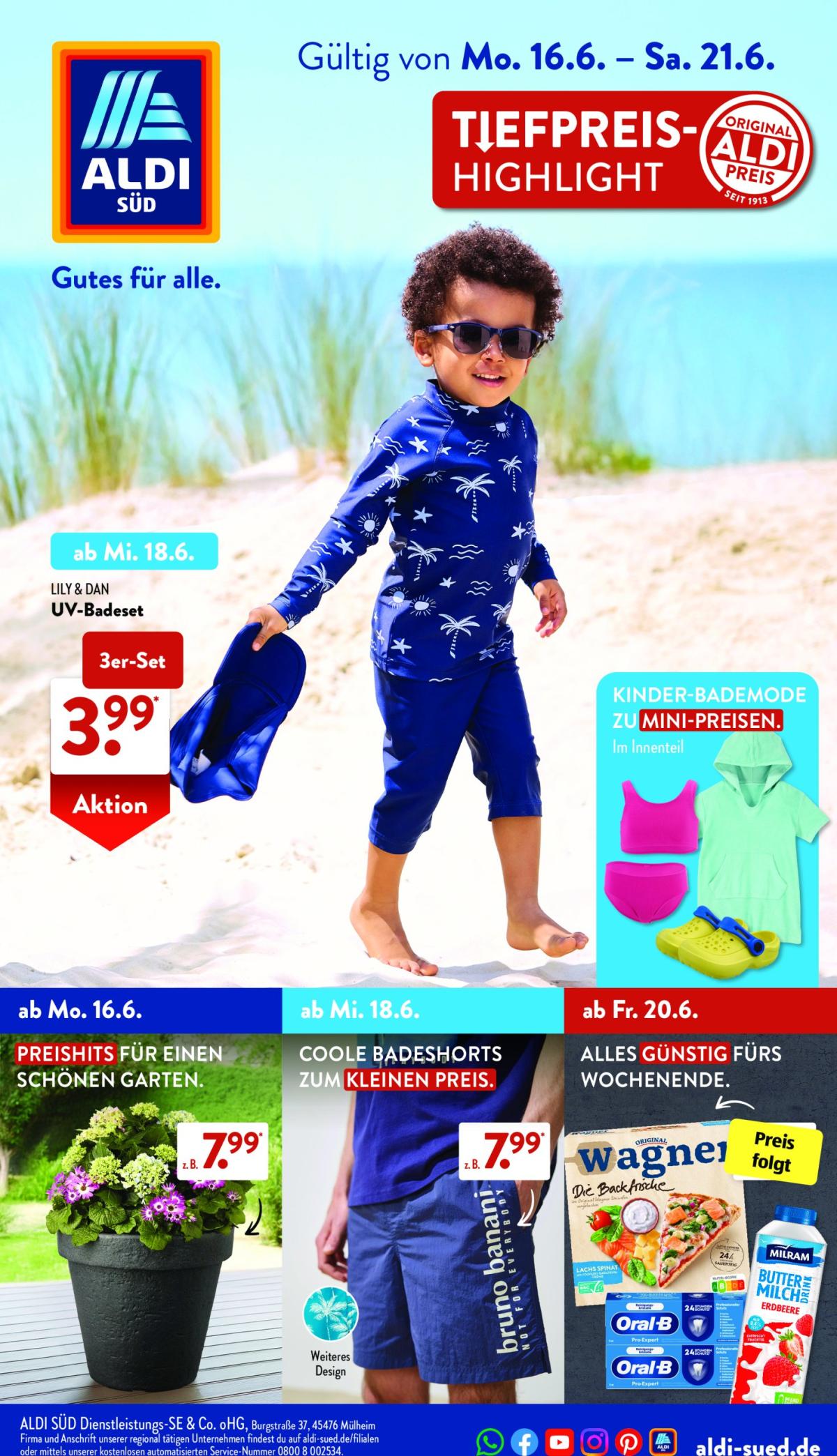 ALDI SÜD-Prospekt gültig von 16.06. bis 21.06.