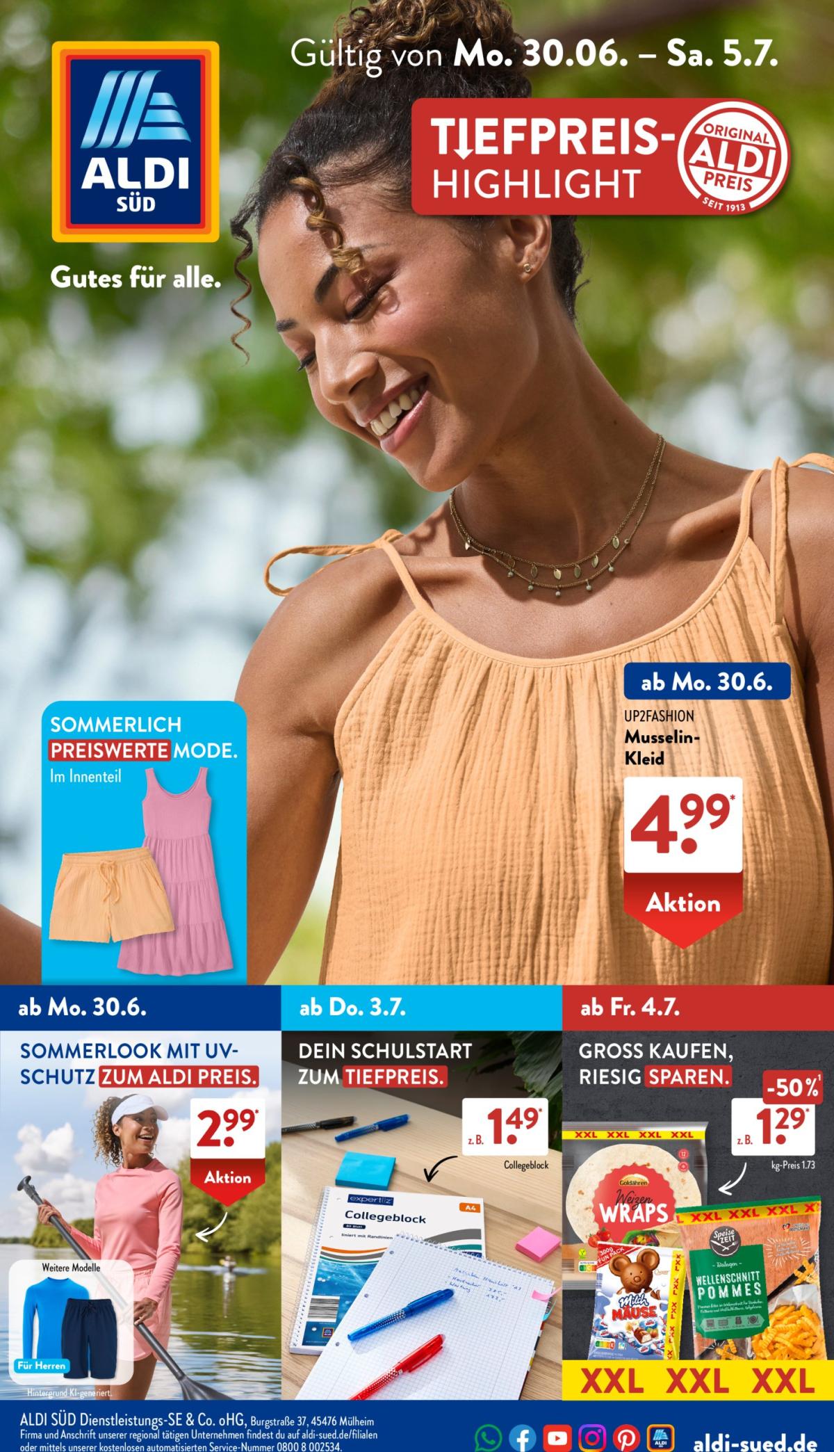 ALDI SÜD-Prospekt gültig vom 30.06. bis 05.07.