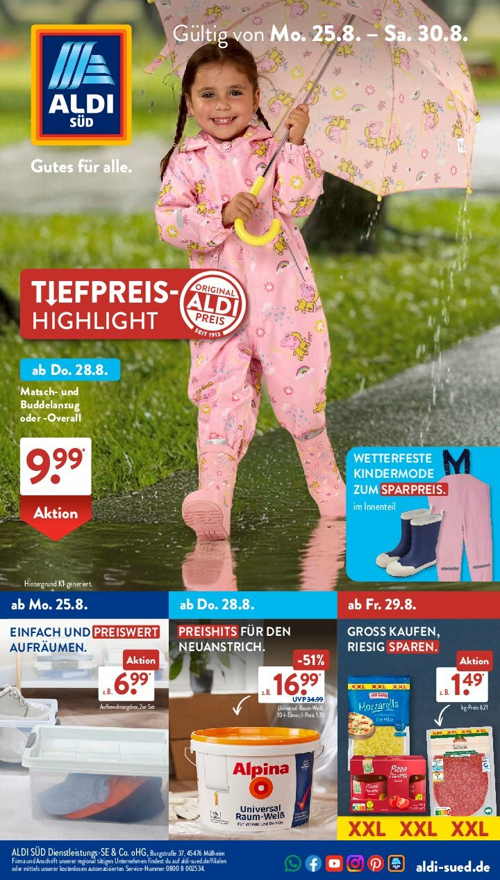ALDI SÜD-Prospekt gültig vom 25.08. bis 30.08.