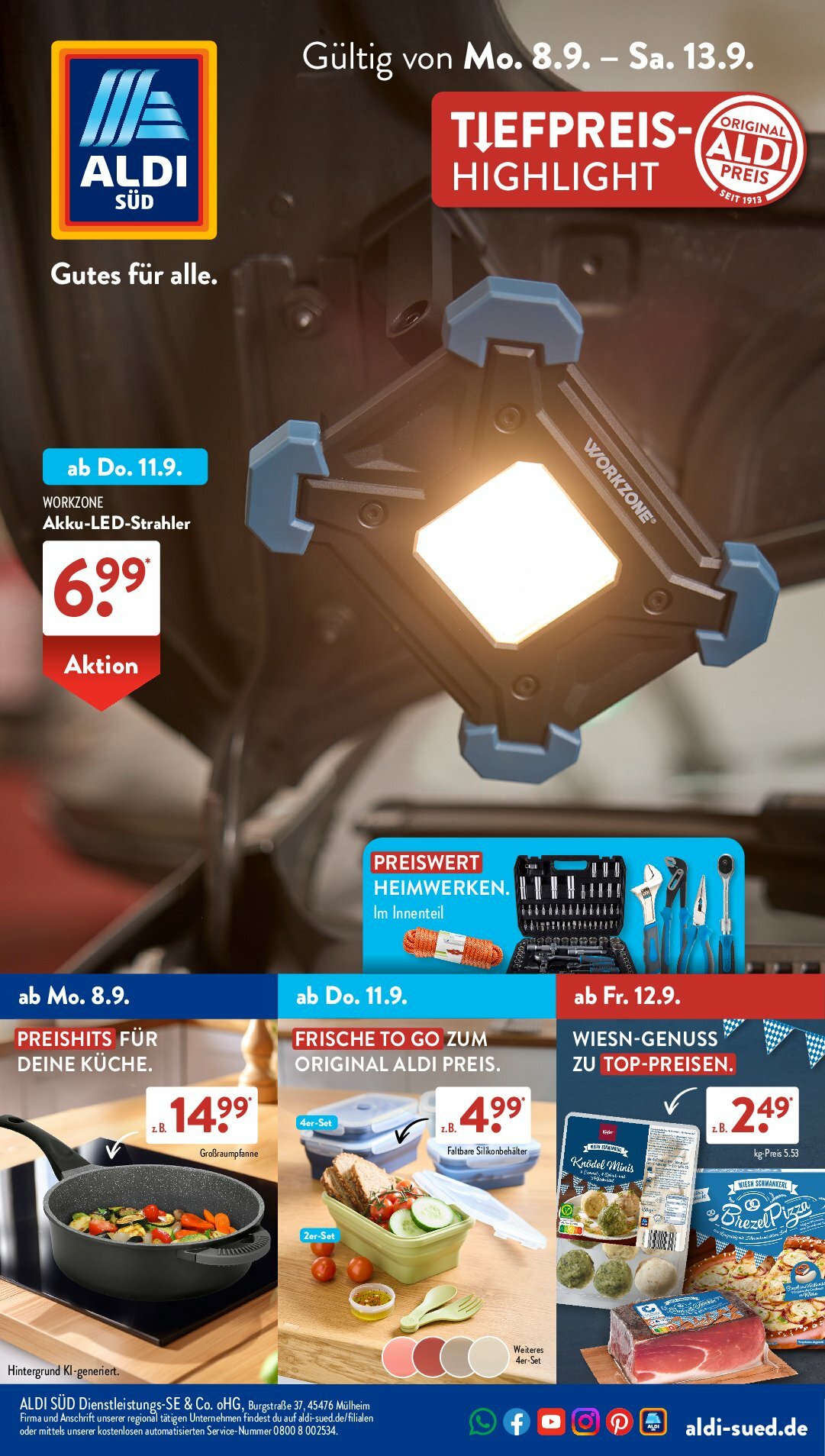 ALDI SÜD-Prospekt gültig vom 08.09. bis 13.09.